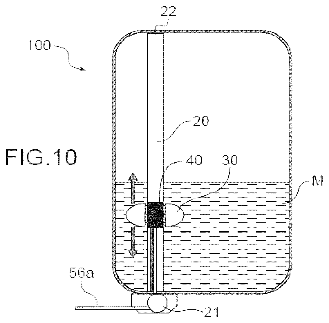 Patent US12305158 Figure 9 – Kit for analyzing and monitoring a parameter, by means of a mobile sensor, of a chemical or biochemical or biological reaction in a reaction chamber