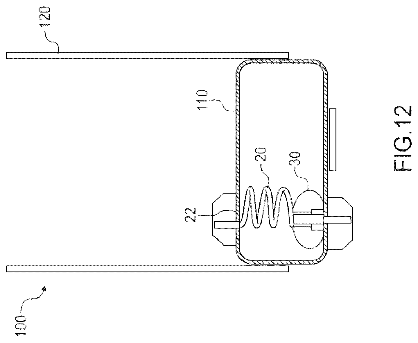 Patent US12305158 Figure 11 – Kit for analyzing and monitoring a parameter, by means of a mobile sensor, of a chemical or biochemical or biological reaction in a reaction chamber