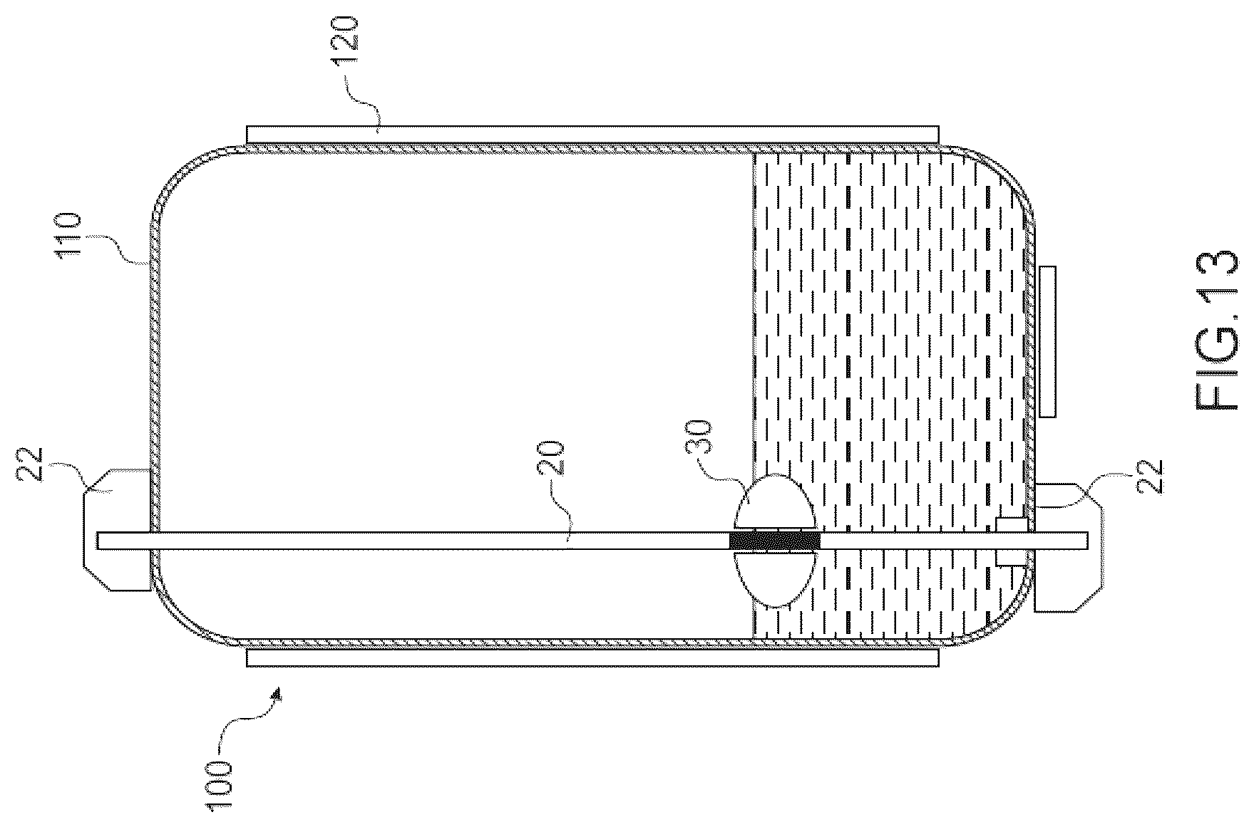 Patent US12305158 Figure 12 – Kit for analyzing and monitoring a parameter, by means of a mobile sensor, of a chemical or biochemical or biological reaction in a reaction chamber