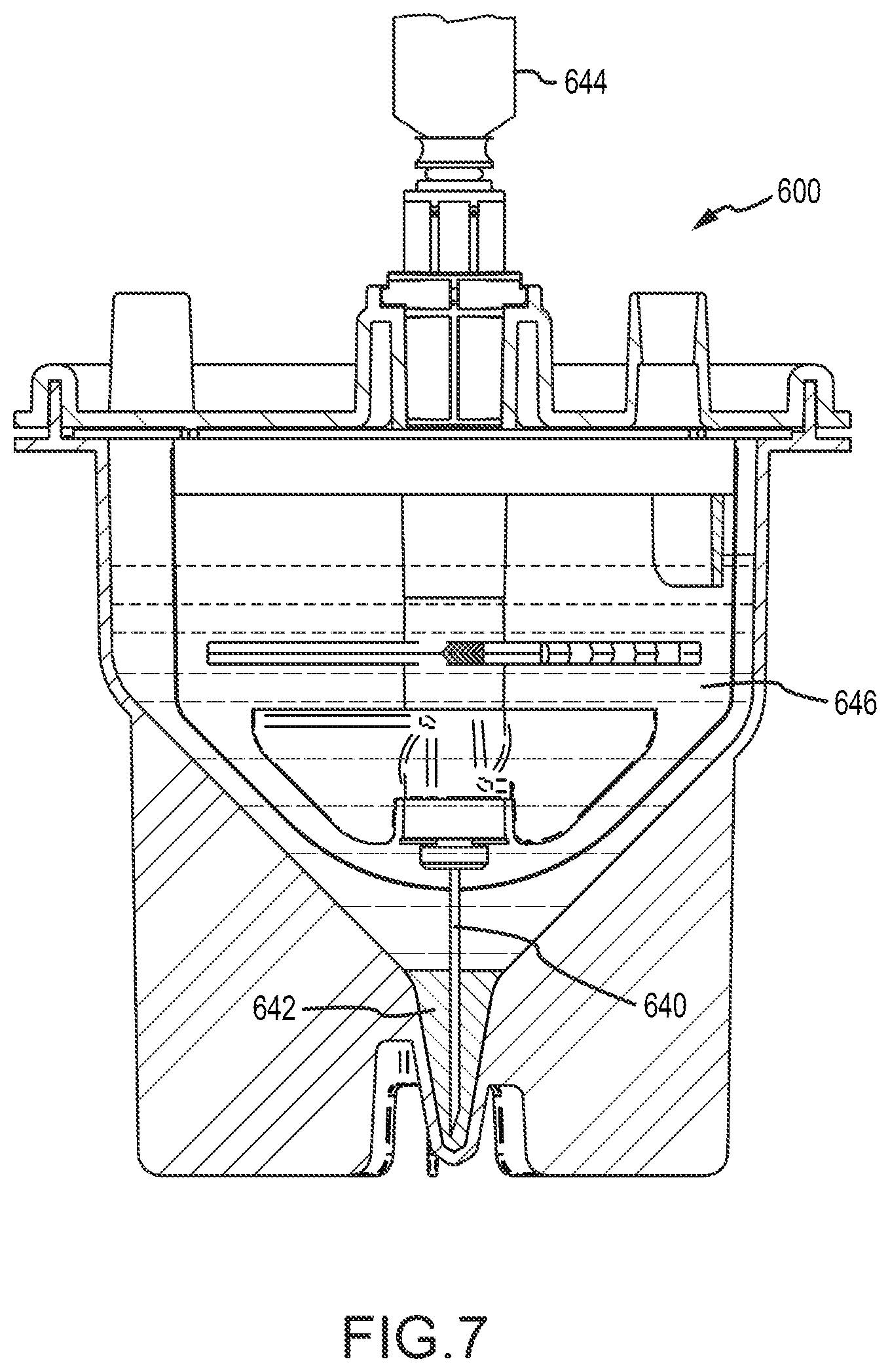Patent US12305159 Figure 7 – Tissue processing apparatus and method for processing adipose tissue