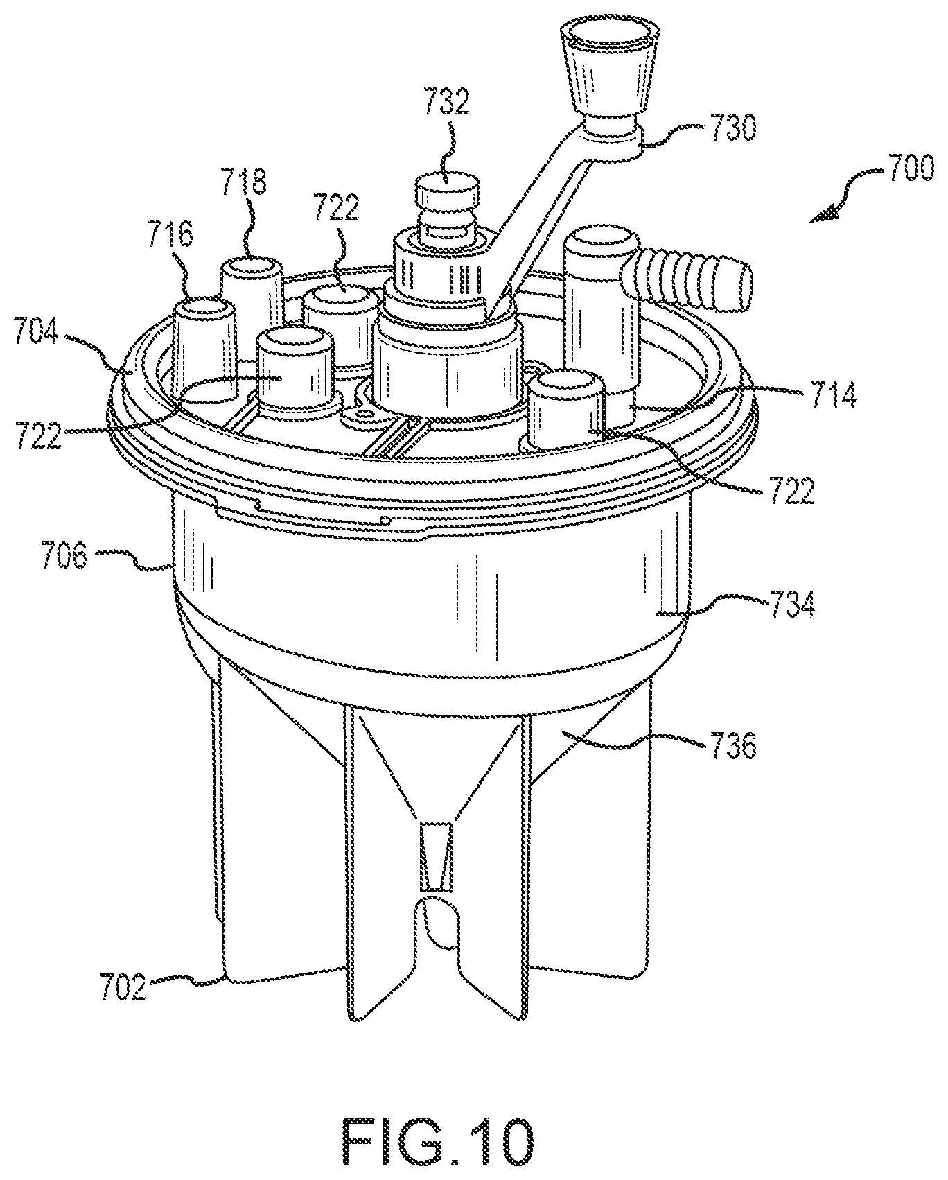 Patent US12305159 Figure 10 – Tissue processing apparatus and method for processing adipose tissue