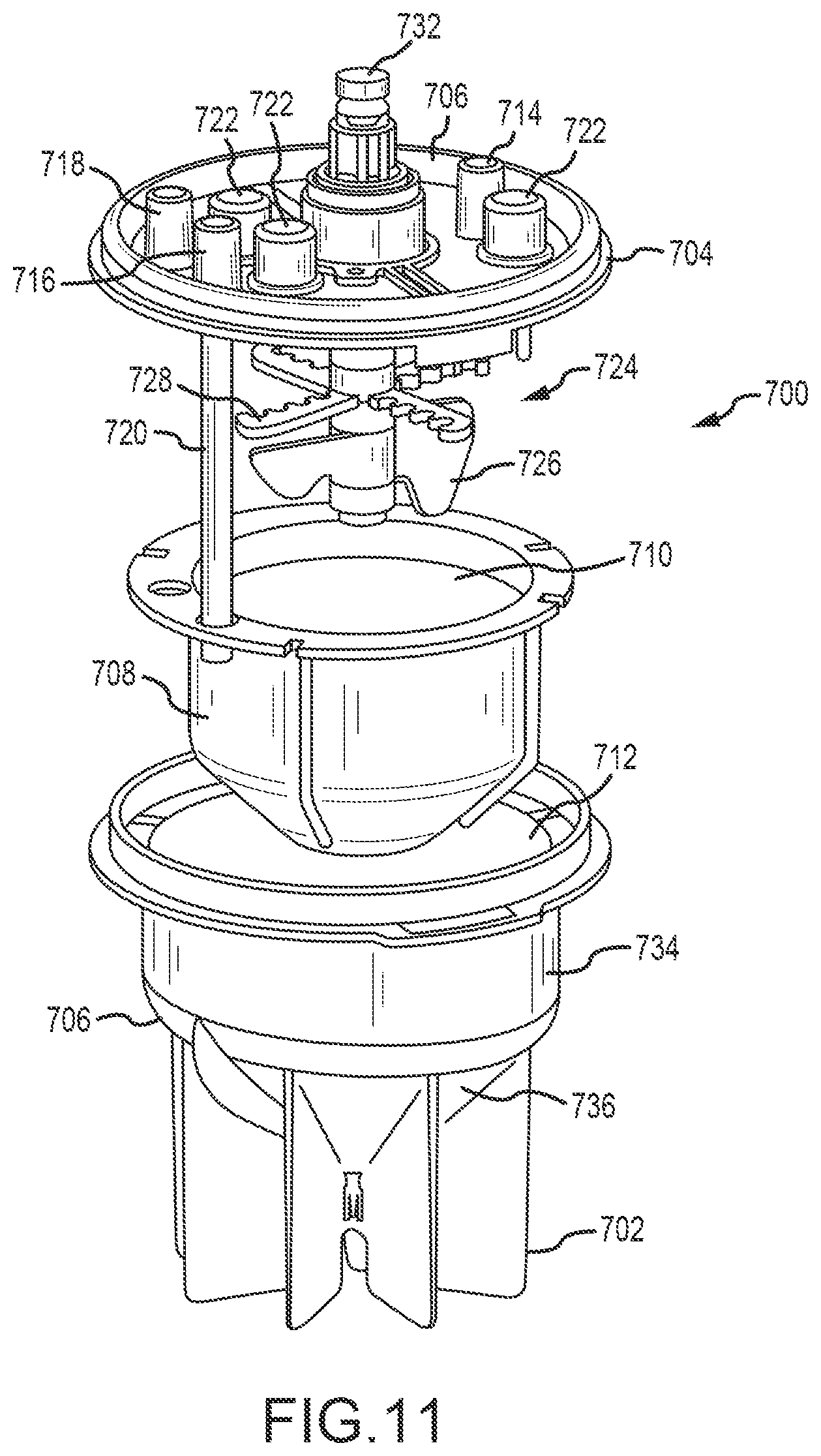 Patent US12305159 Figure 11 – Tissue processing apparatus and method for processing adipose tissue