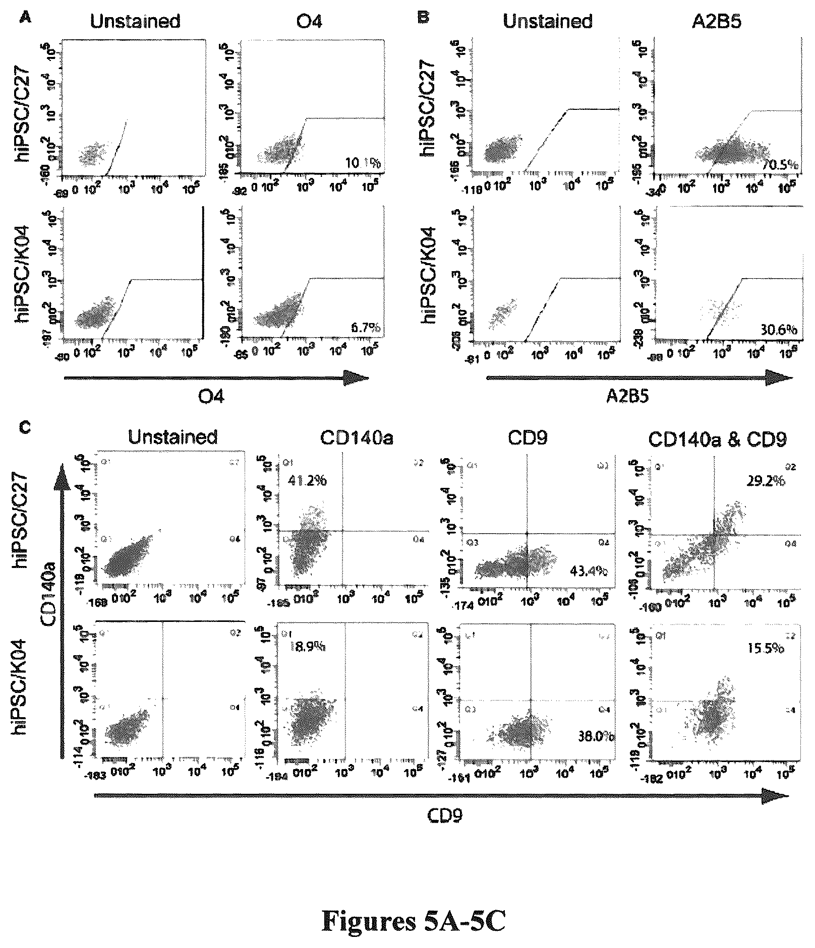 Patent US12305195 Figure 6 – Induced pluripotent cell-derived oligodendrocyte progenitor cells for the treatment of myelin disorders