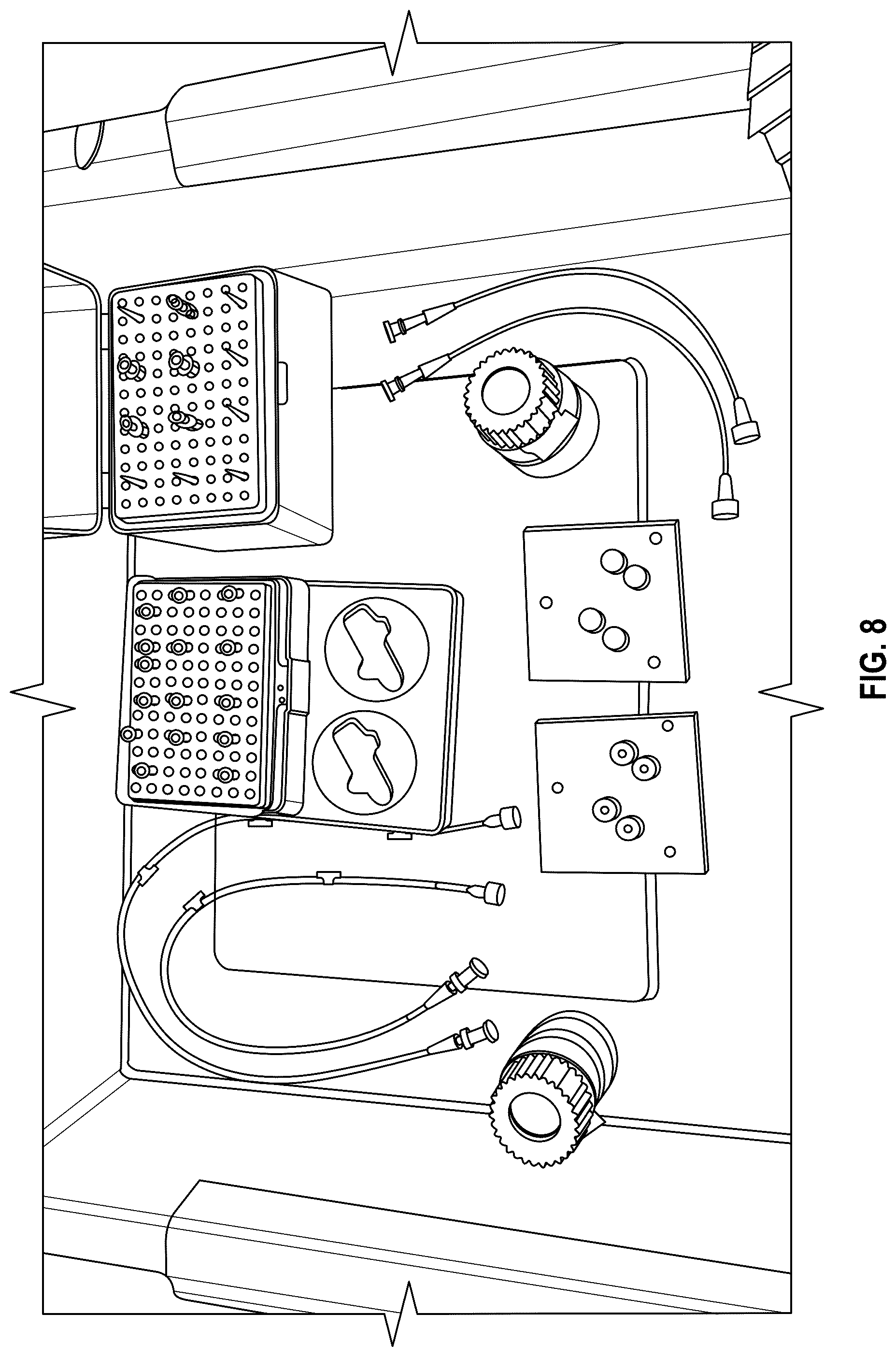 Patent US12305196 Figure 9 – Compact mechanical syringe extruder for 3D bioprinting of cell laden gels