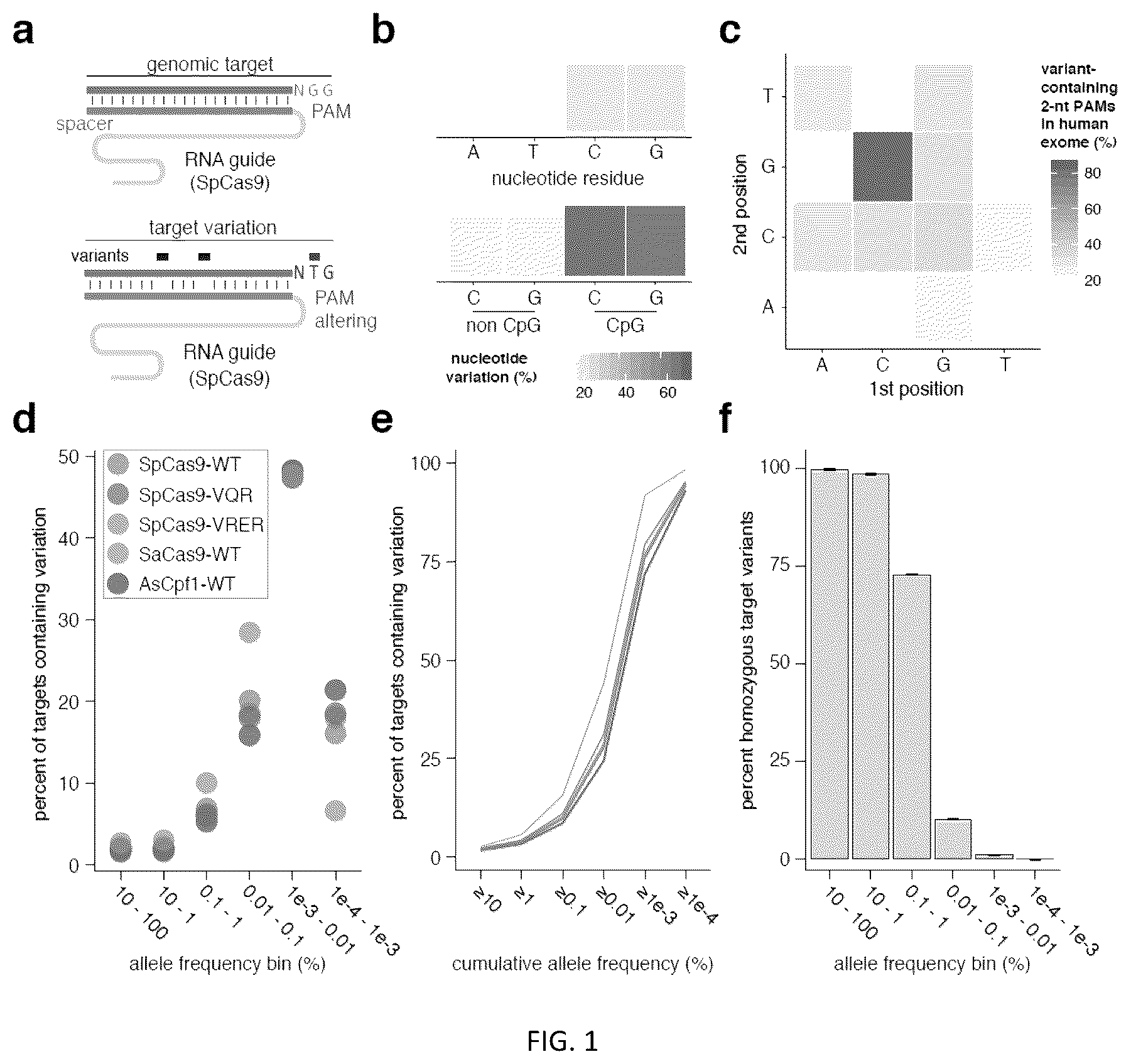 Patent US12305204 Figure 1 – CRISPR enzymes and systems