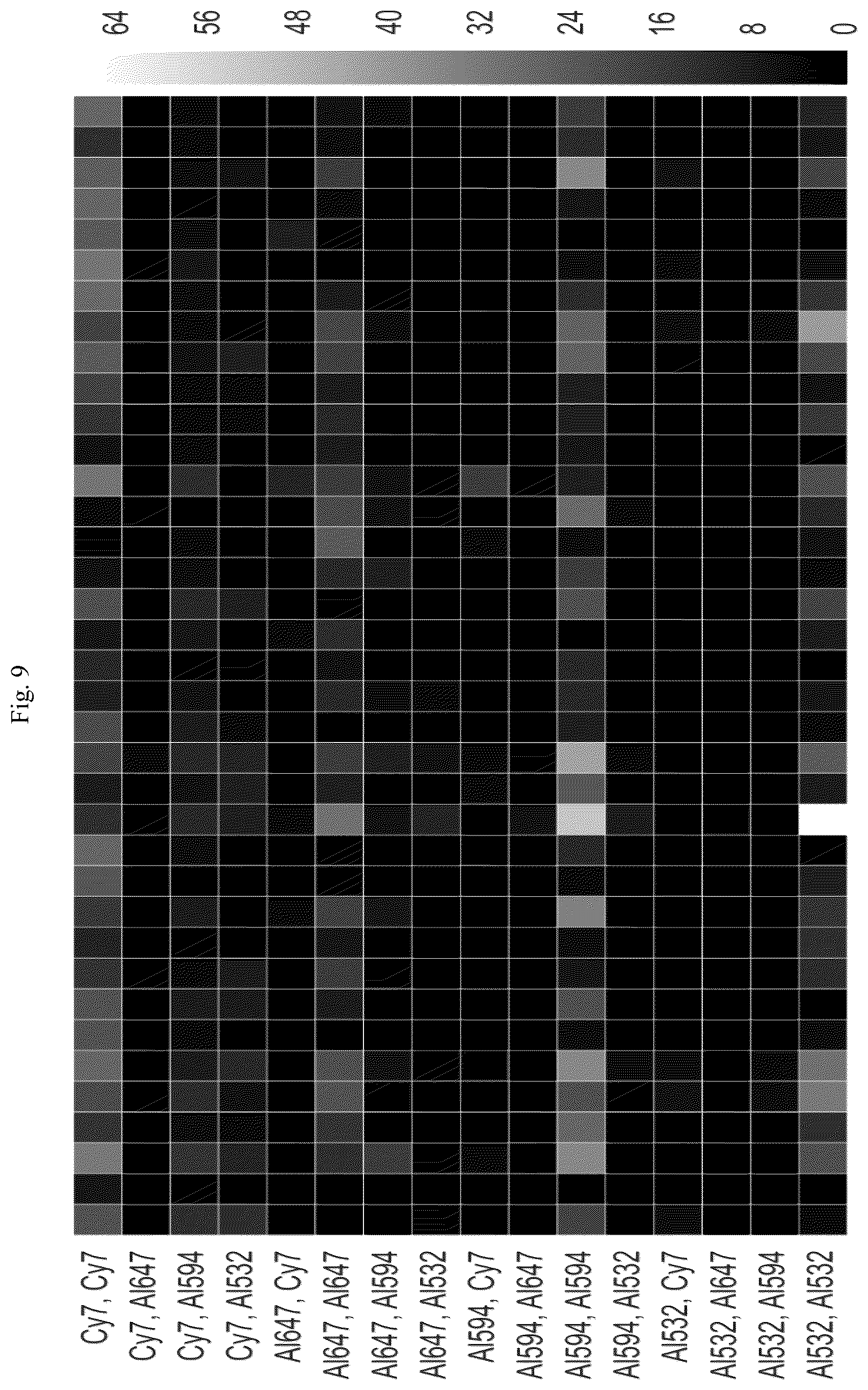 Patent US12305224 Figure 10 – Multiplex labeling of molecules by sequential hybridization barcoding