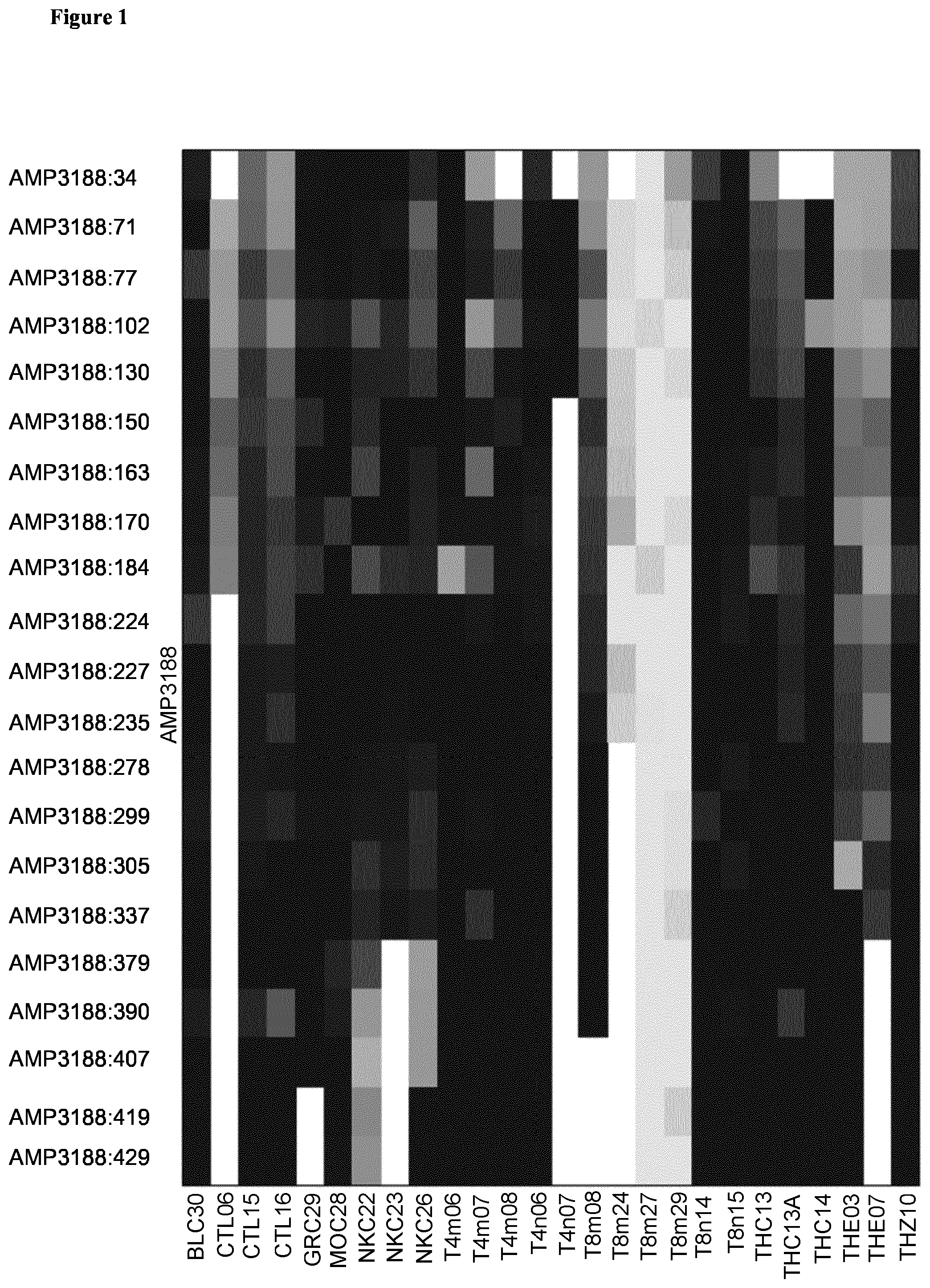 Patent US12305237 Figure 1 – CXCR3 as epigenetic marker for the identification of inflammatory immune cells, in particular CD8+ memory t cells