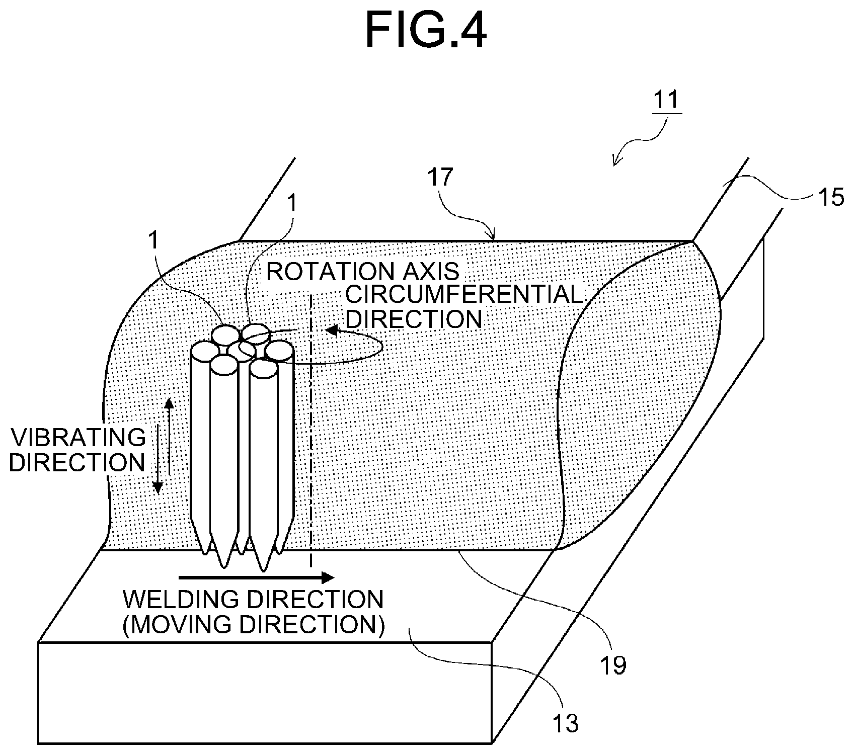 Patent US12305246 Figure 3 – Needle-peening method
