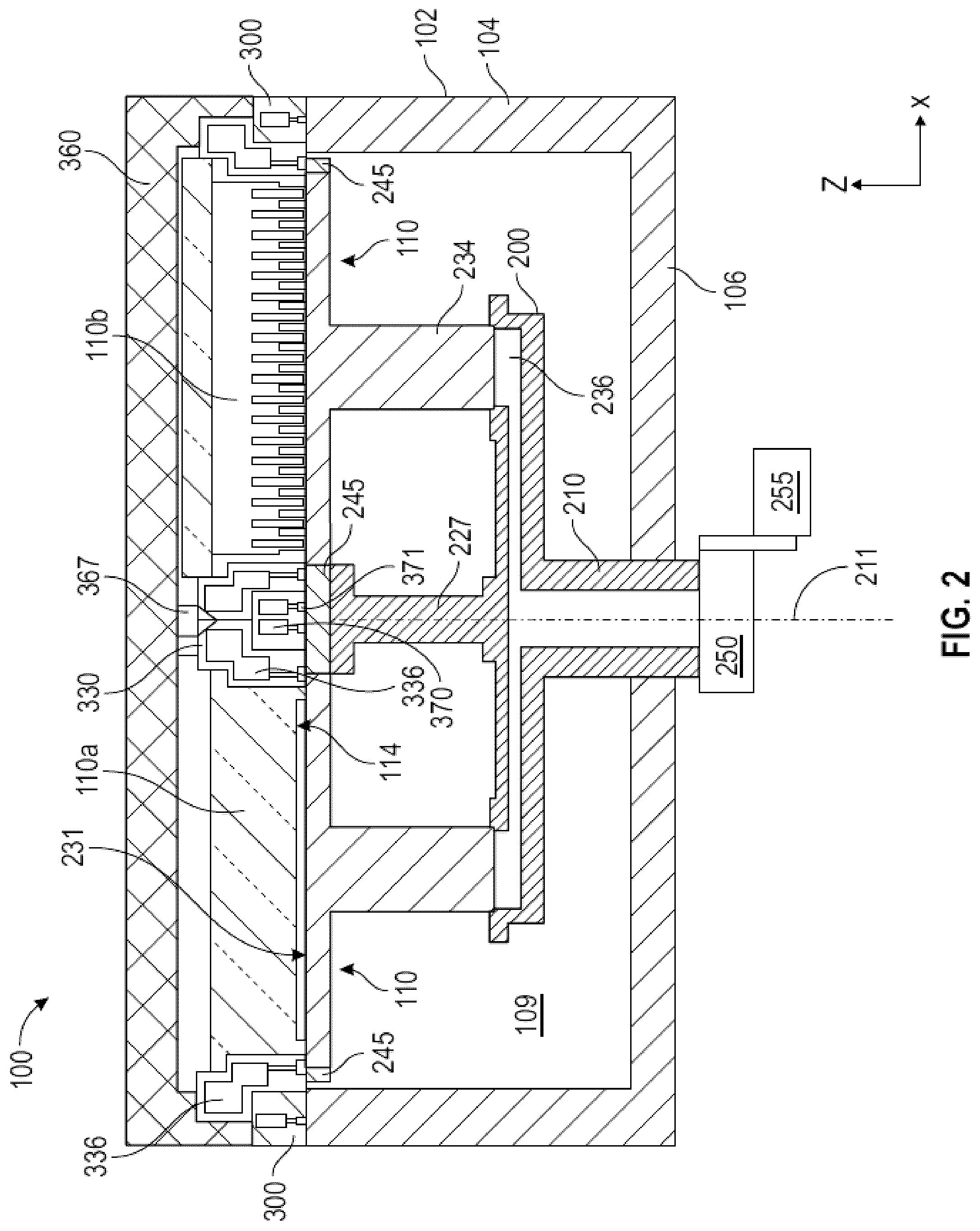 Patent US12305283 Figure 2 – Dithering or dynamic offsets for improved uniformity