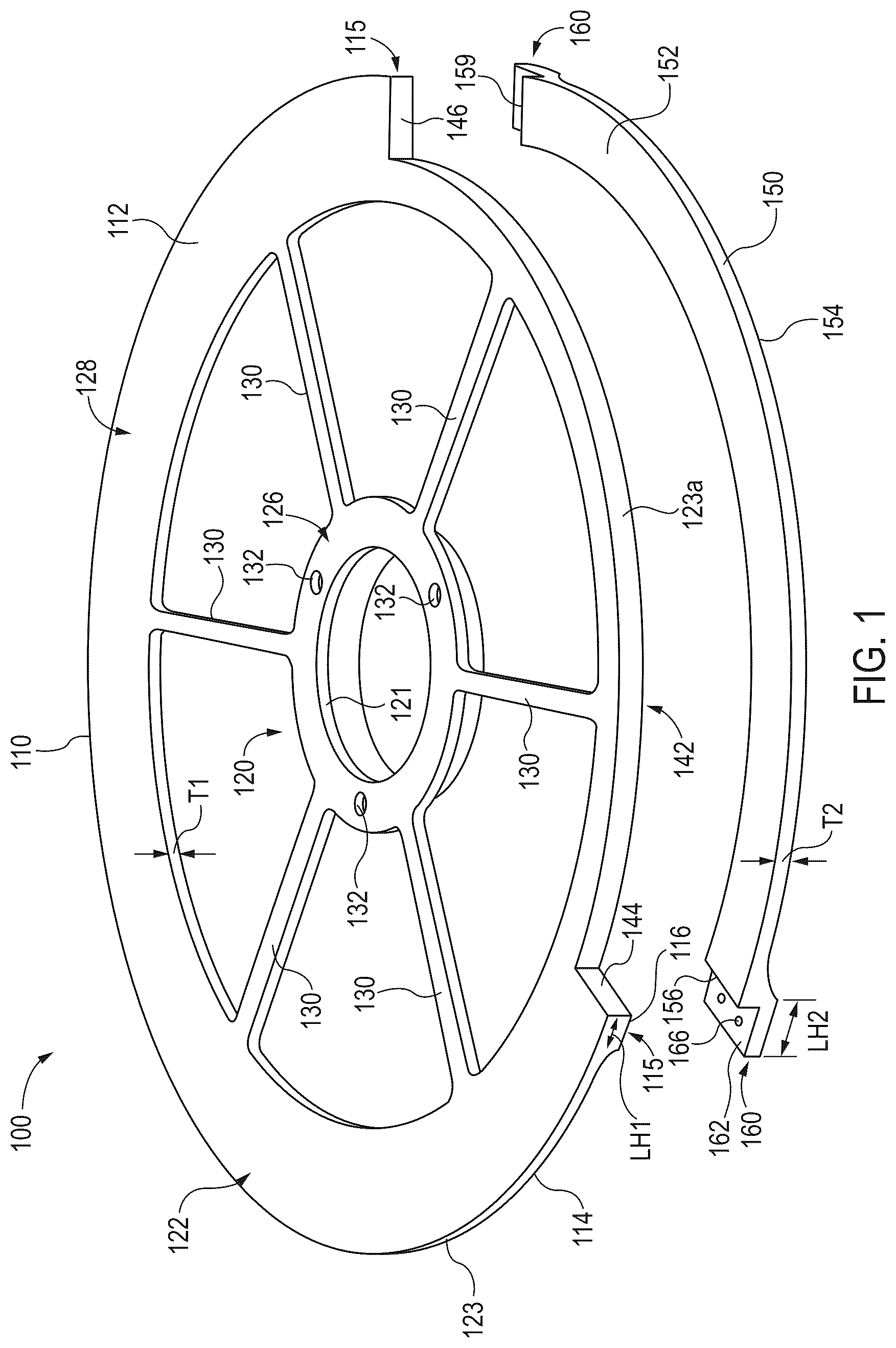 Patent US12305284 Figure 1 – Apparatus and methods for fine planar non-uniformity improvement