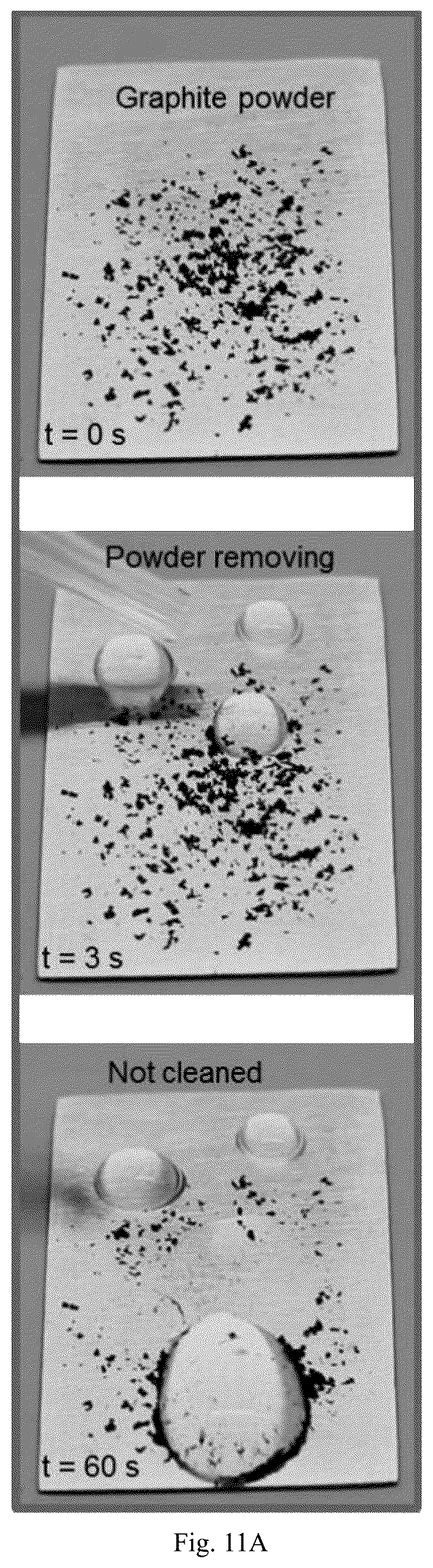 Patent US12305291 Figure 7 – Super-hydrophobic manganese dioxide coating on metallic material surfaces