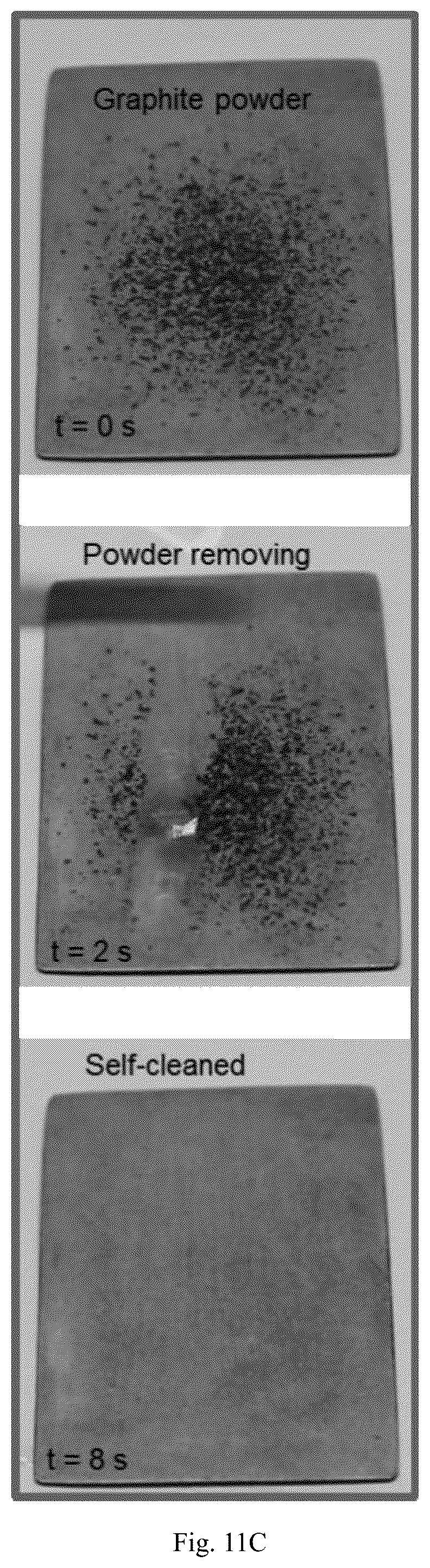 Patent US12305291 Figure 9 – Super-hydrophobic manganese dioxide coating on metallic material surfaces