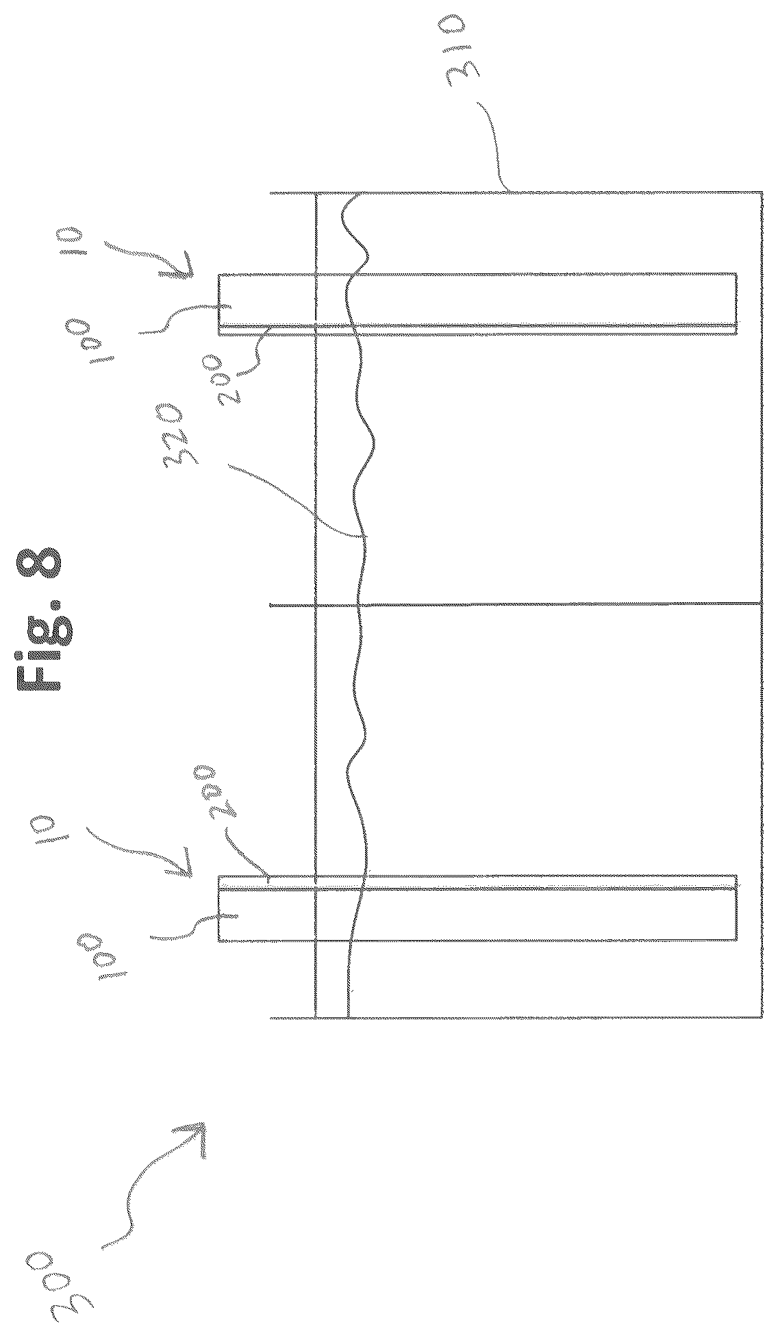 Patent US12305300 Figure 8 – Current reversal tolerant multilayer material, method of making the same, use as an electrode, and use in electrochemical processes