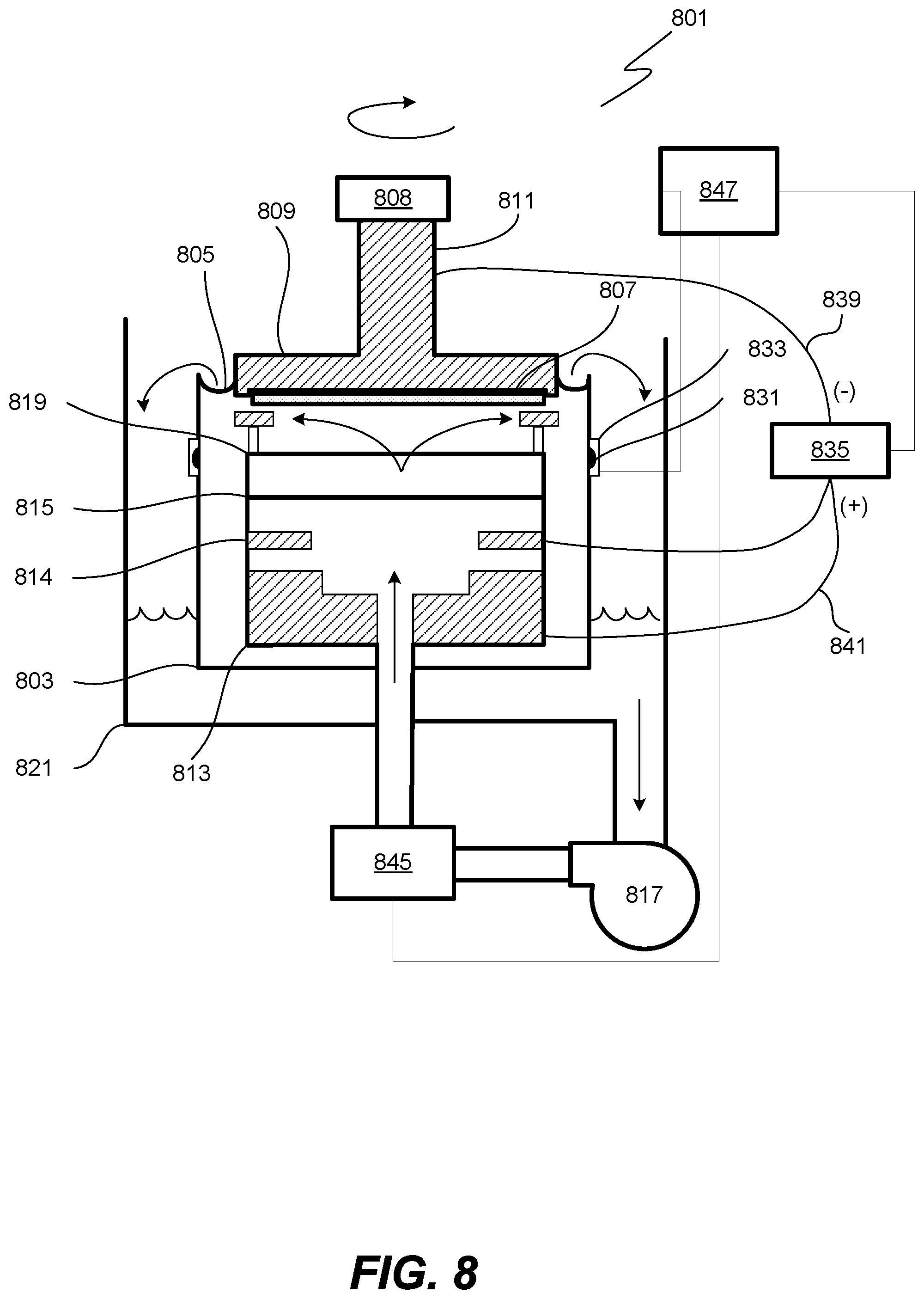 Patent US12305307 Figure 8 – TSV process window and fill performance enhancement by long pulsing and ramping