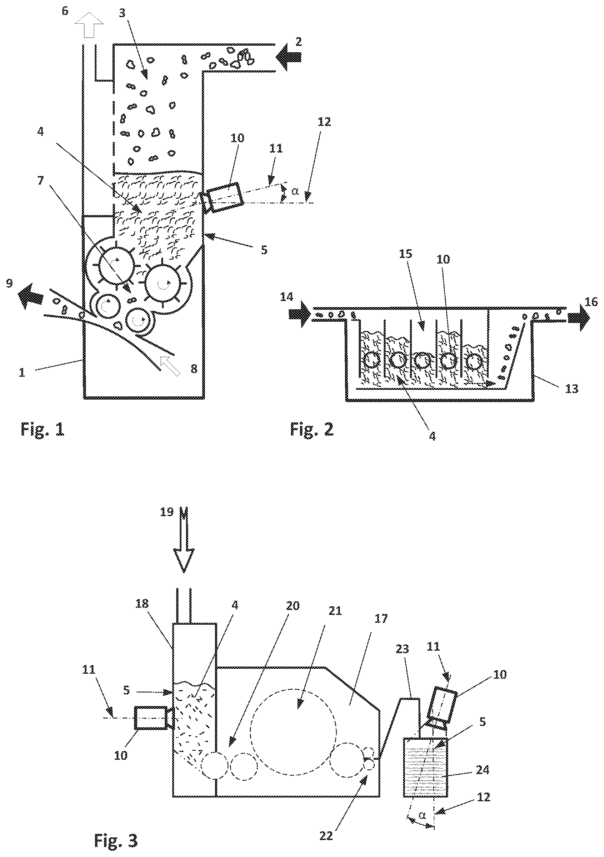 Patent US12305311 Figure 1 – Fiber preparation machine