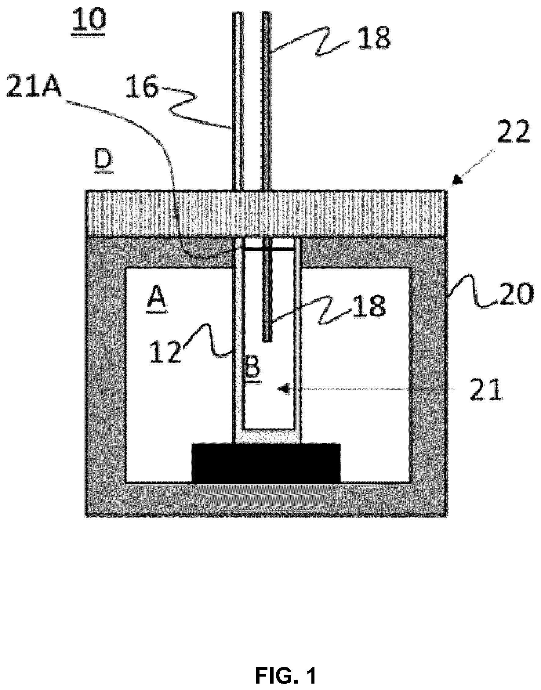 Patent US12305312 Figure 1 – Apparatus, system and method for making a carbon nanomaterial fiber and textiles from carbon dioxide and materials and materials and products thereof