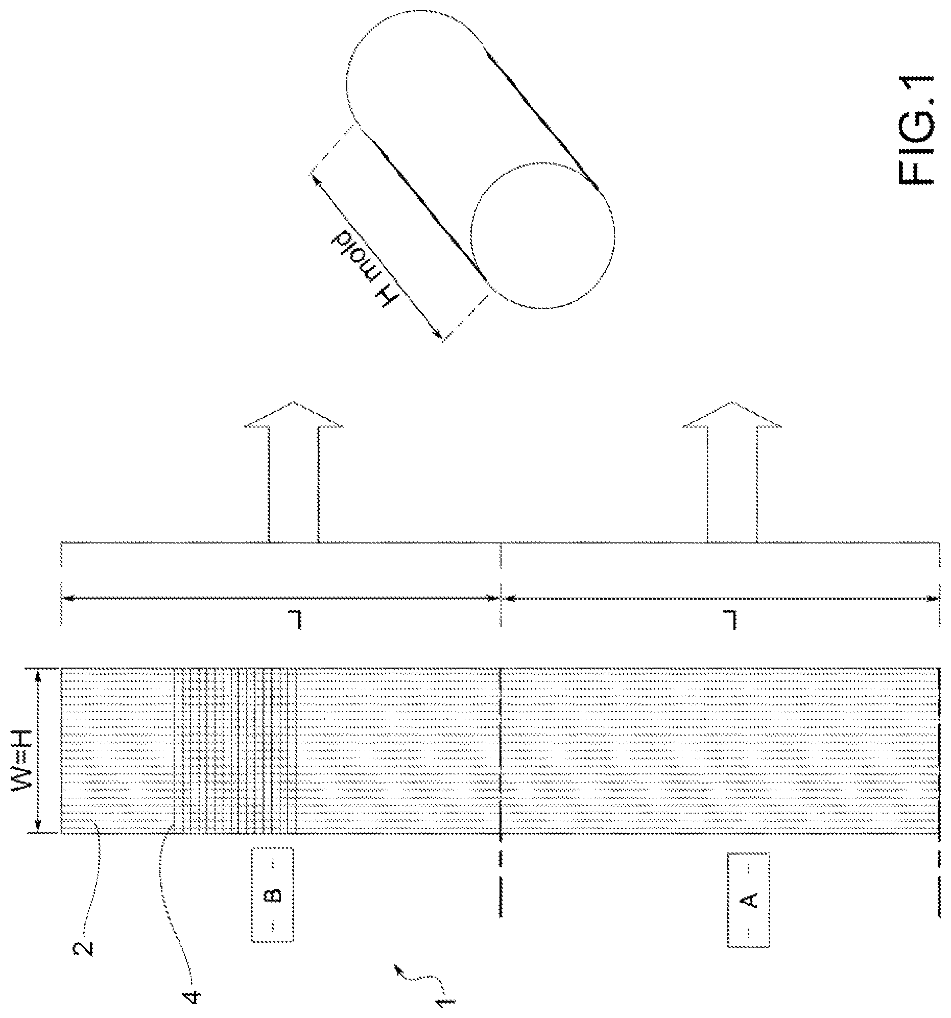 Patent US12305313 Figure 1 – Base fabric, bonded fabric, high performance belt and manufacturing processes thereof