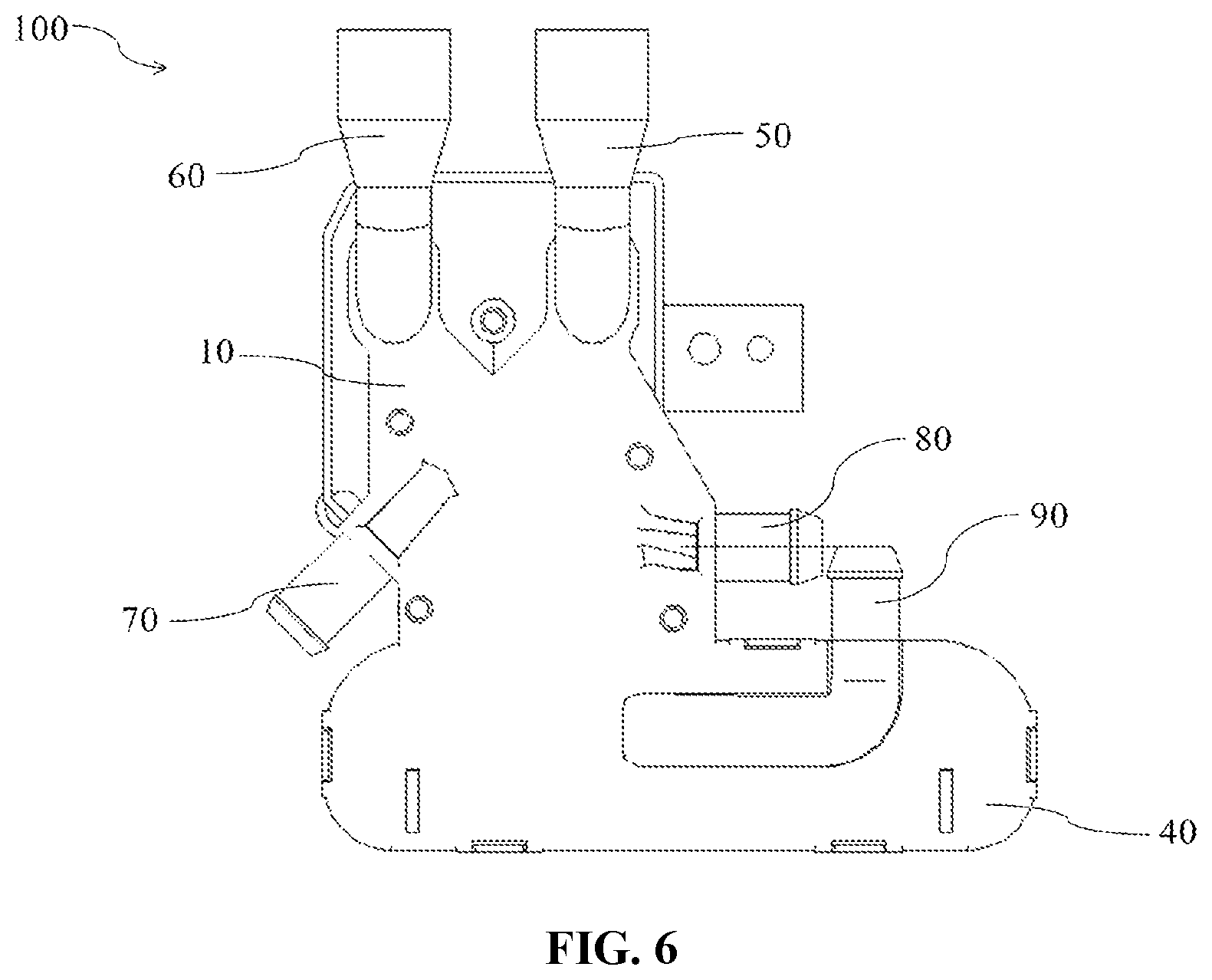 Patent US12305317 Figure 6 – Dispenser, water inlet system, and laundry treatment apparatus