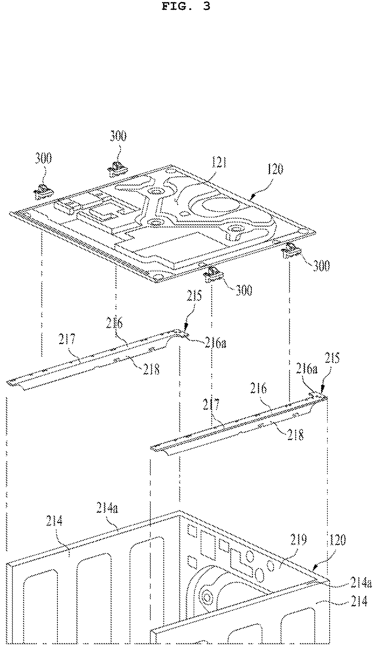 Patent US12305319 Figure 3 – Stack-type laundry treating apparatus