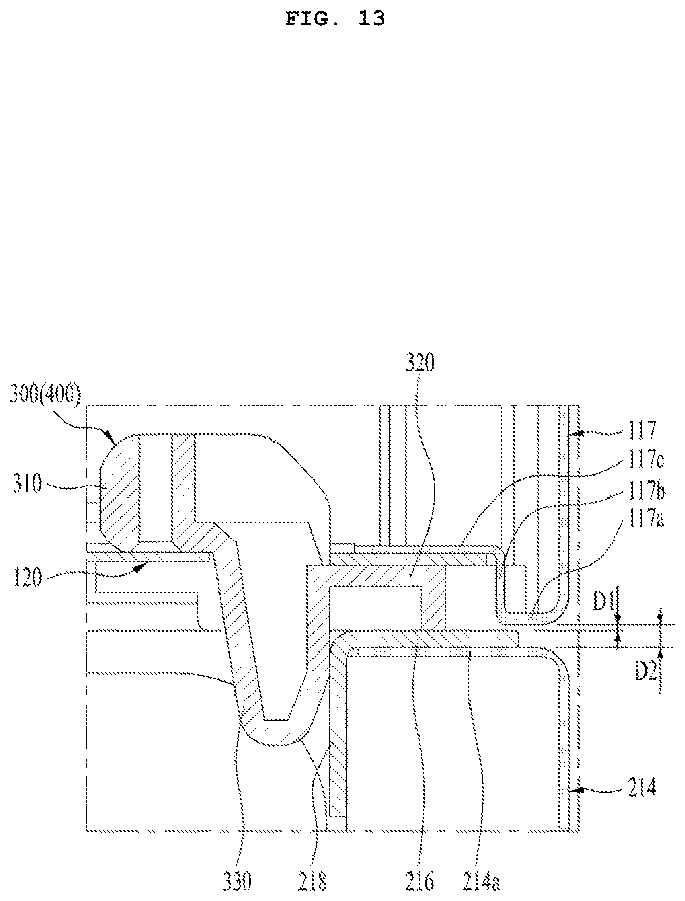 Patent US12305319 Figure 13 – Stack-type laundry treating apparatus