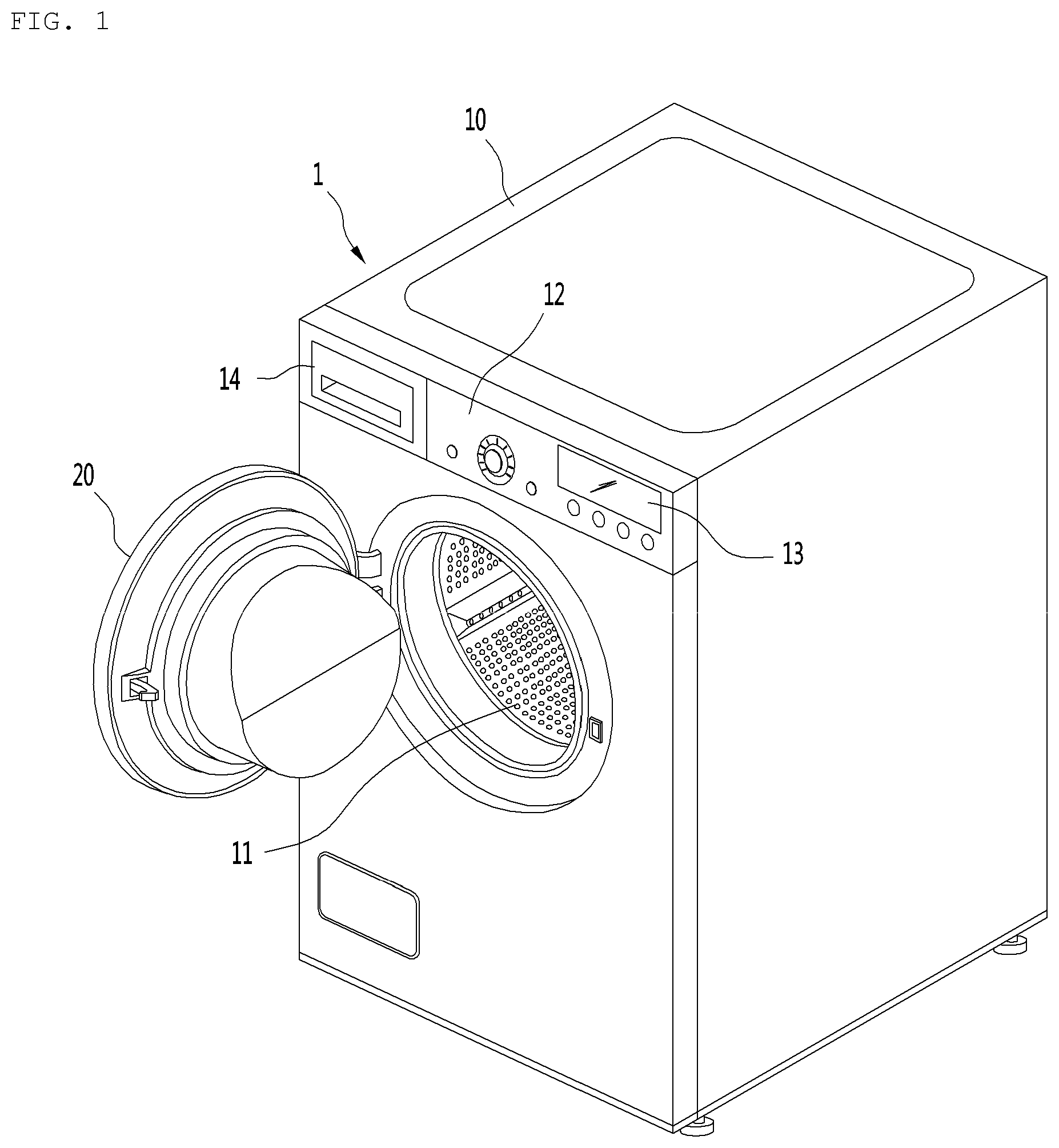 Patent US12305320 Figure 1 – Control method of clothes dryer