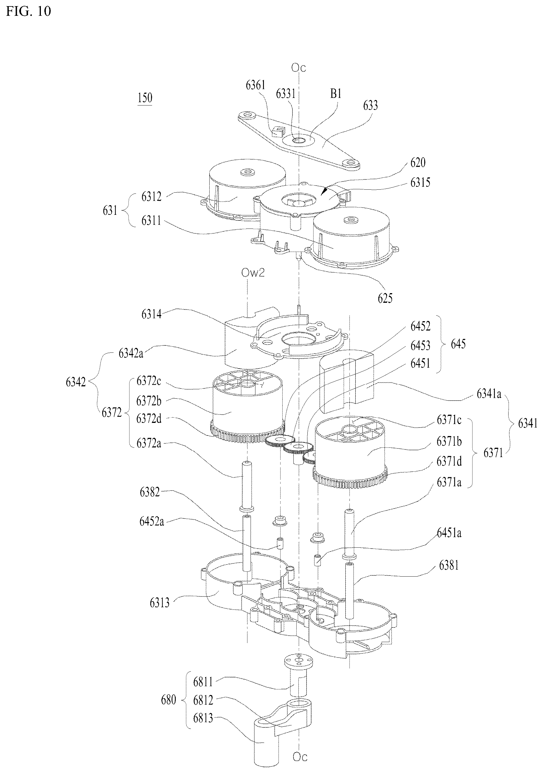 Patent US12305323 Figure 10 – Clothes treatment apparatus