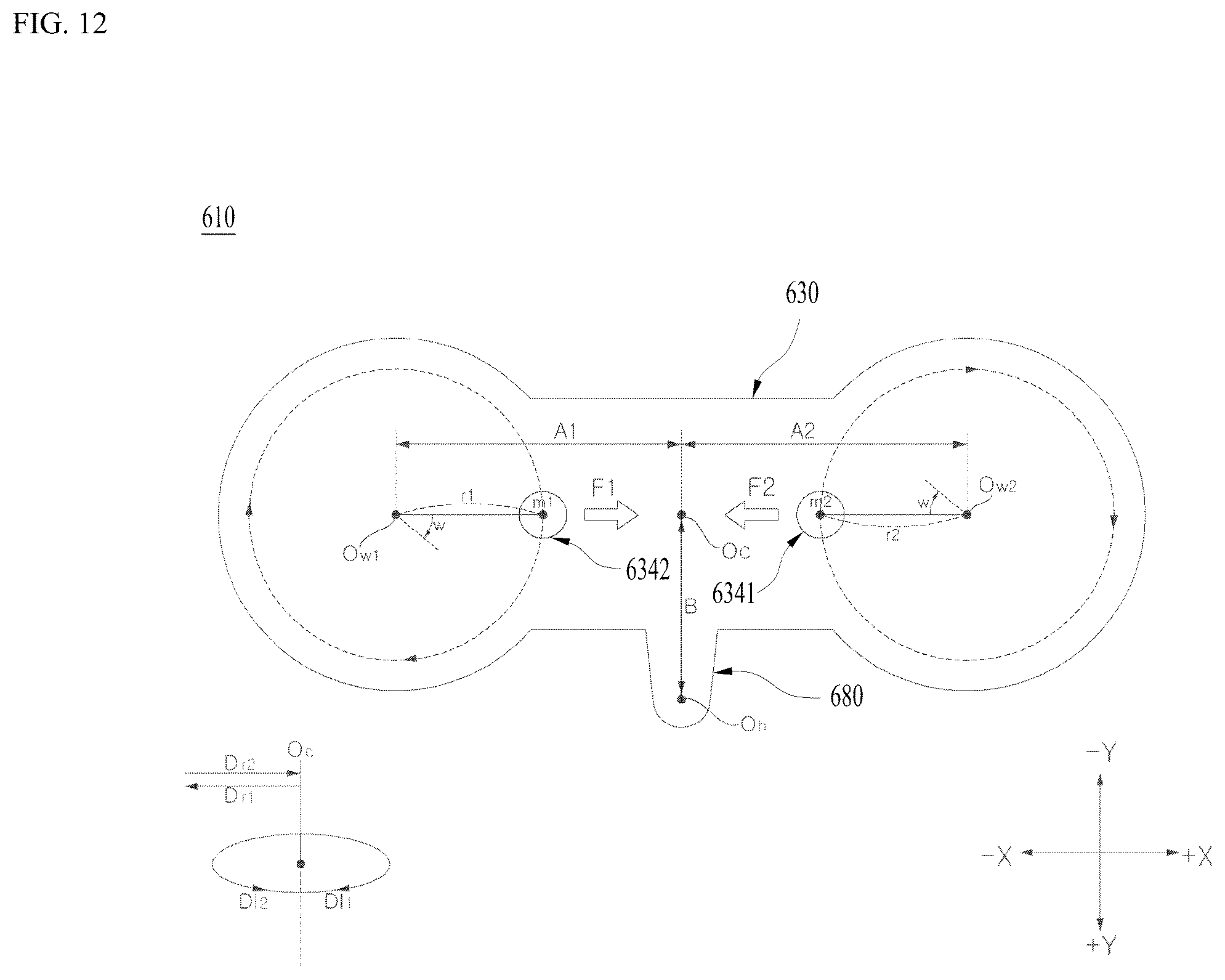 Patent US12305323 Figure 12 – Clothes treatment apparatus