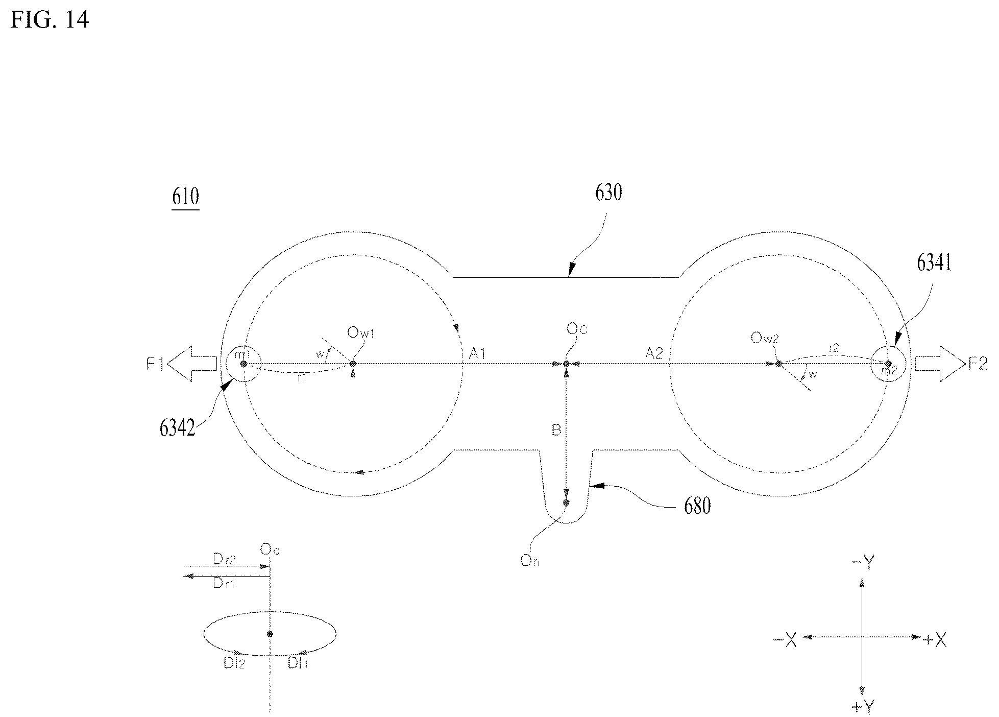 Patent US12305323 Figure 14 – Clothes treatment apparatus