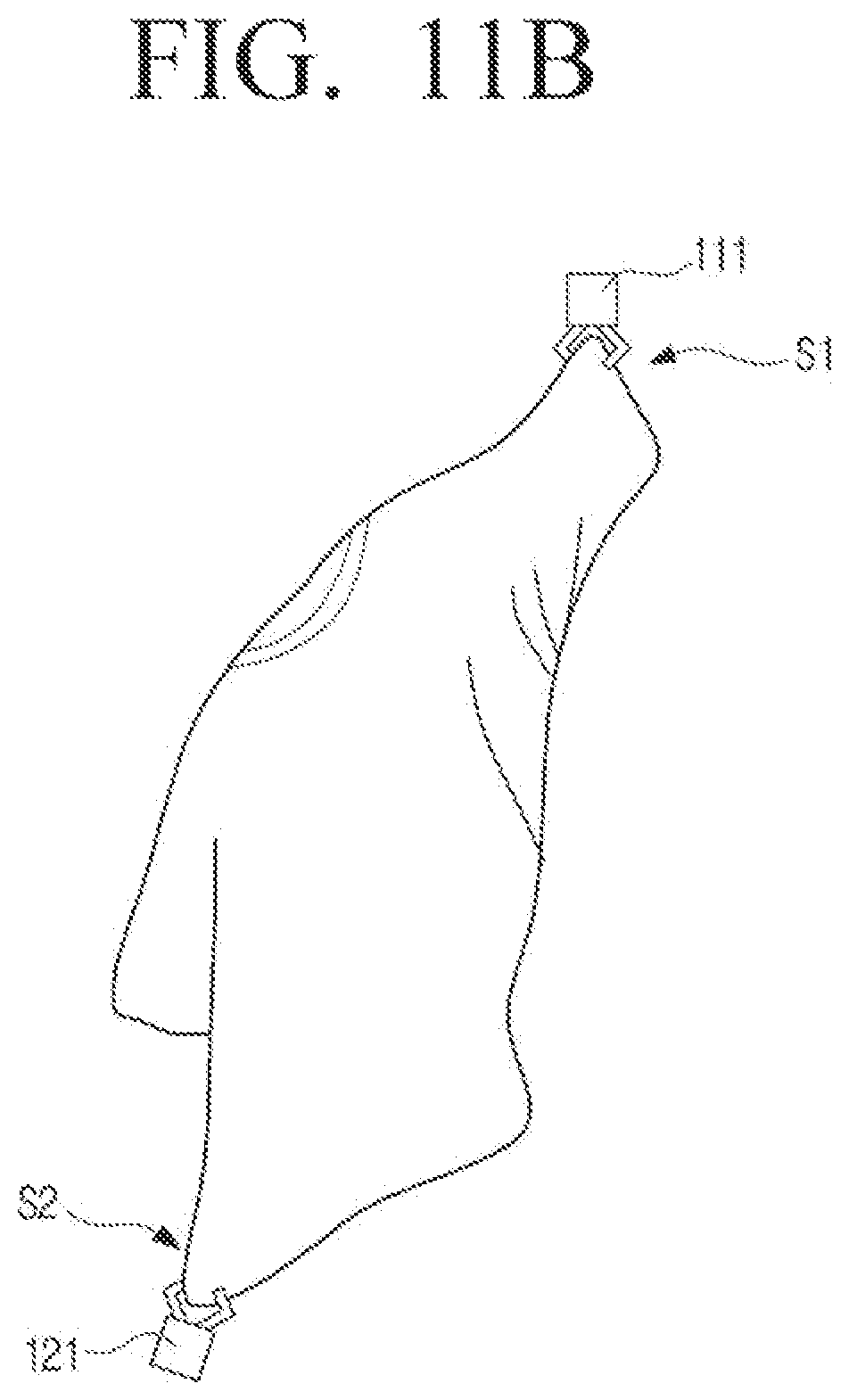 Patent US12305324 Figure 16 – Clothing classification apparatus and clothing organizing apparatus including same