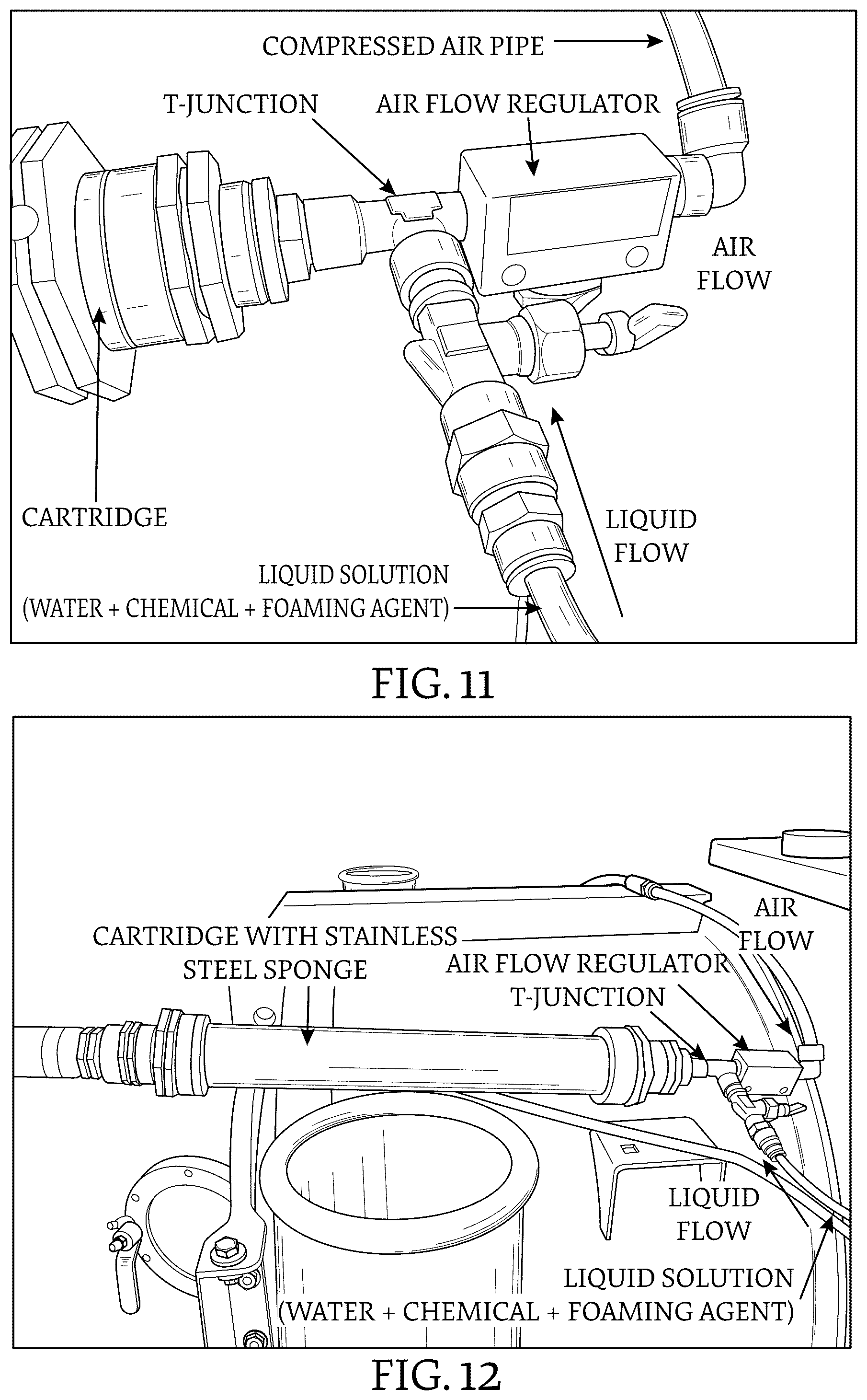 Patent US12305328 Figure 10 – Methods of treating textiles with foam and related processes