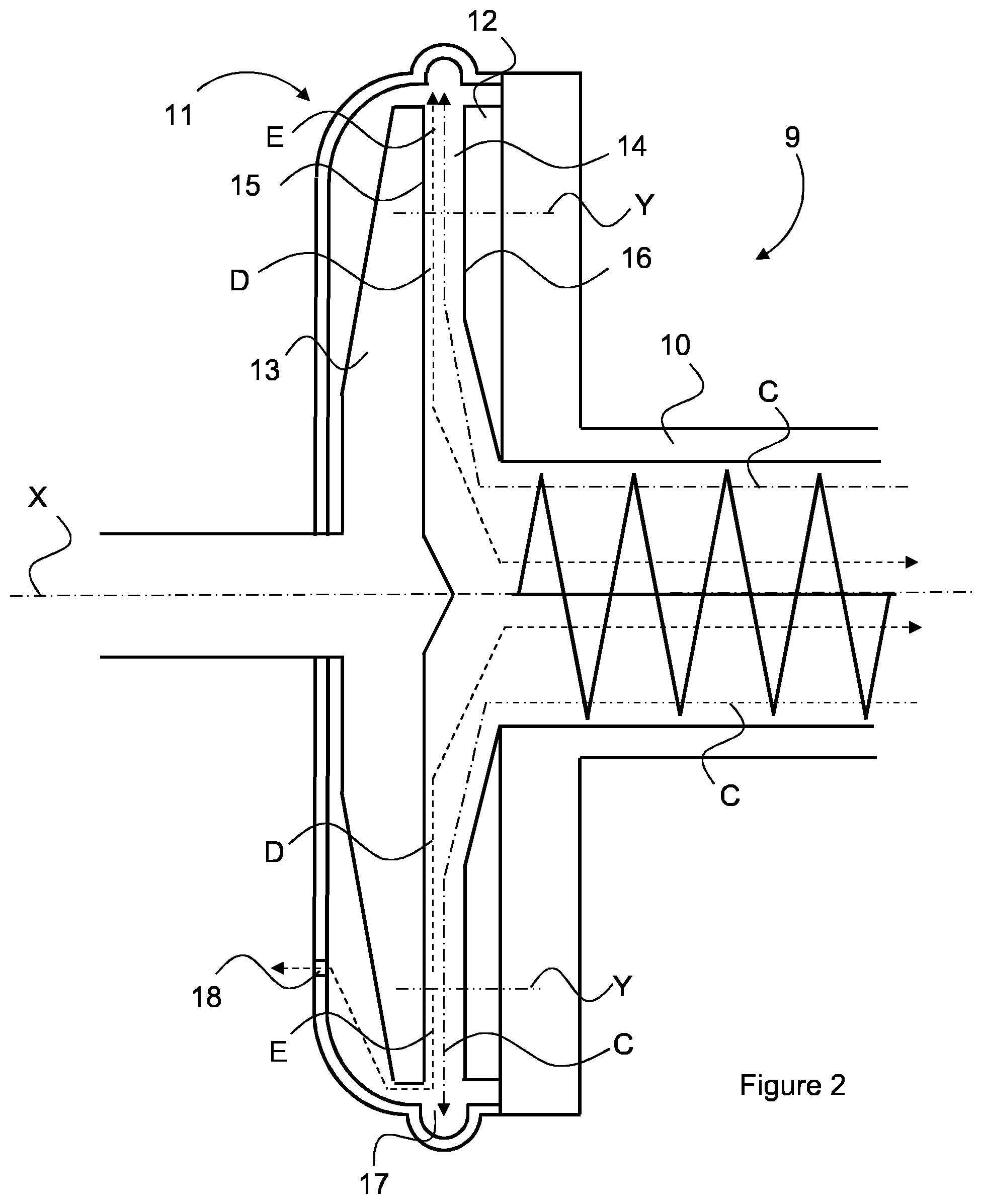 Patent US12305329 Figure 2 – System and process for refining lignocellulosic biomass material