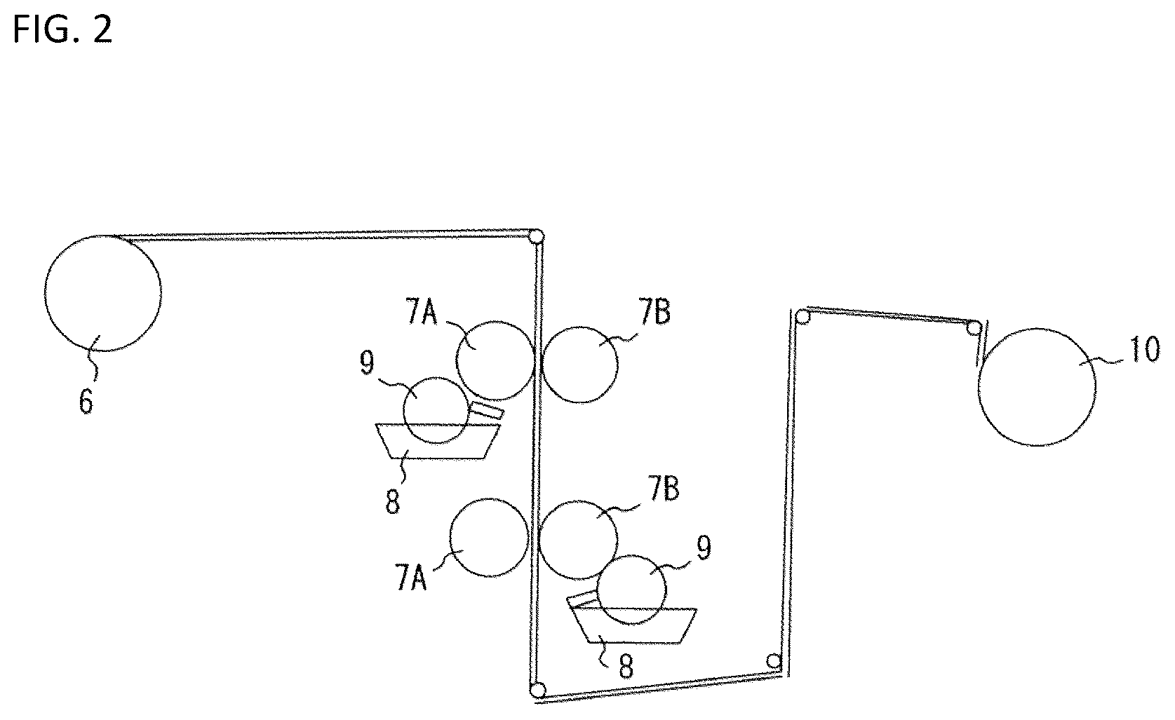 Patent US12305334 Figure 2 – Tissue paper