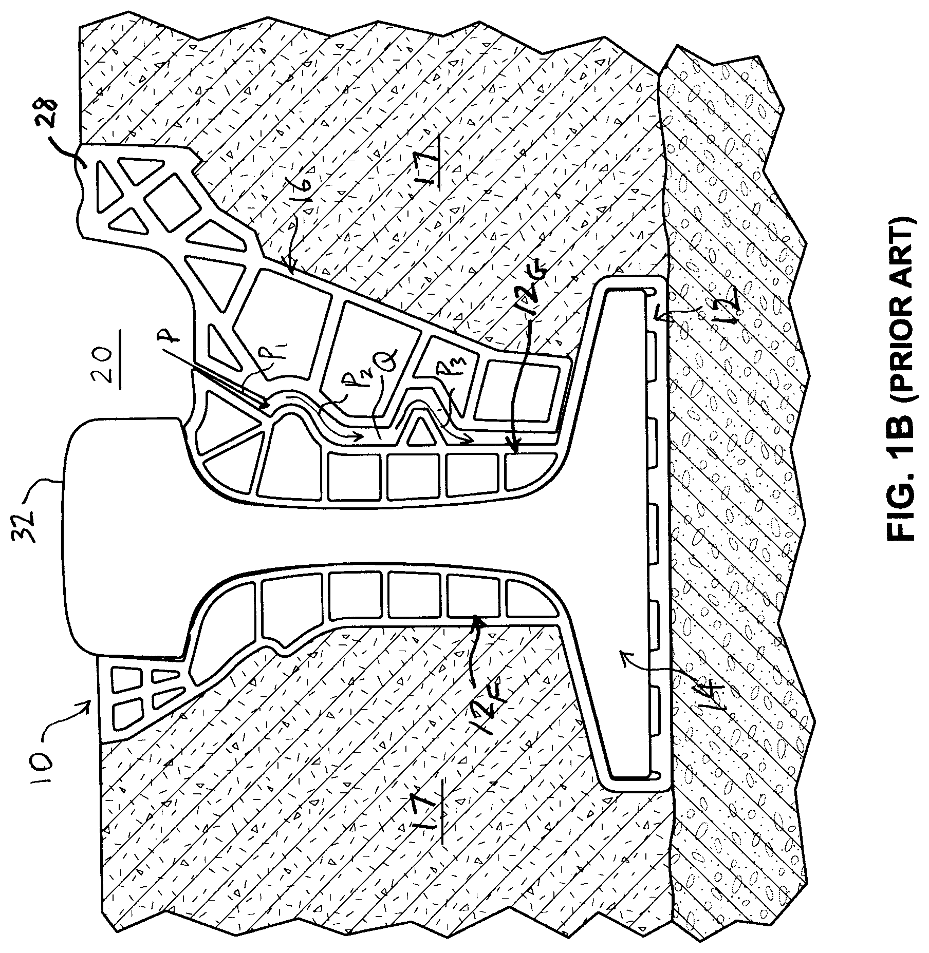 Patent US12305338 Figure 2 – One-piece rail boot with integrated flangeway former