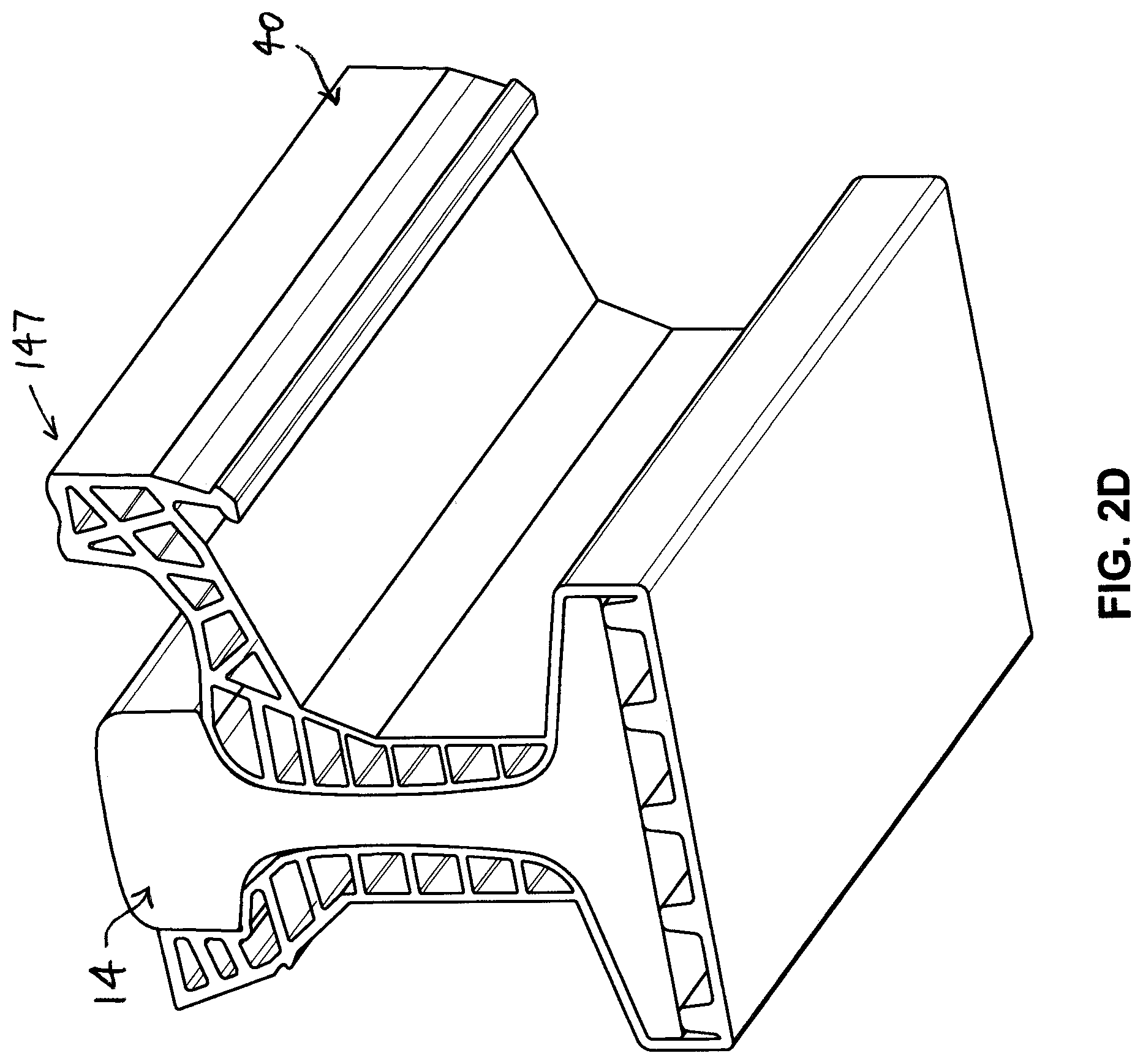 Patent US12305338 Figure 7 – One-piece rail boot with integrated flangeway former