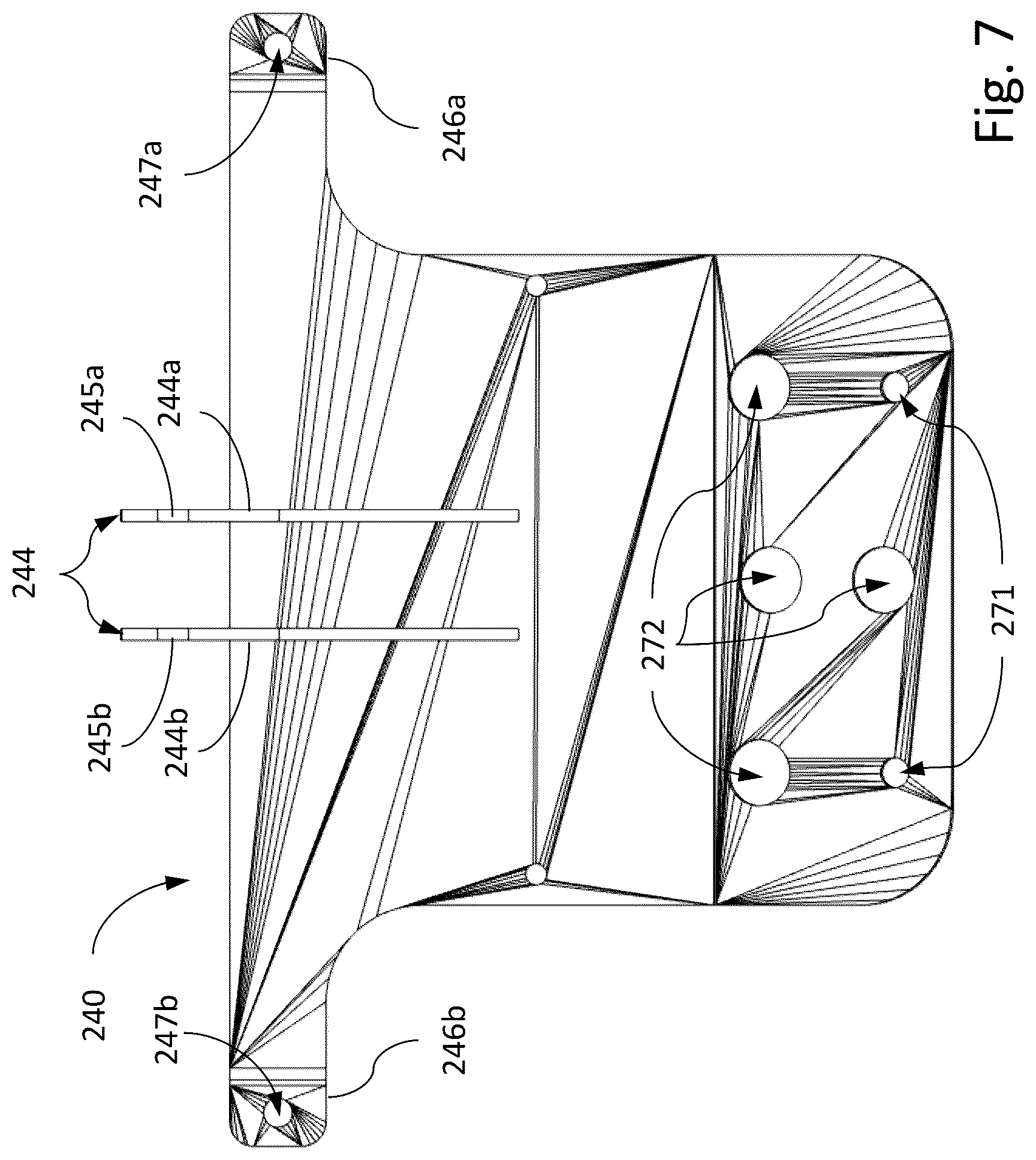 Patent US12305346 Figure 7 – Snowplow hookups for work machines