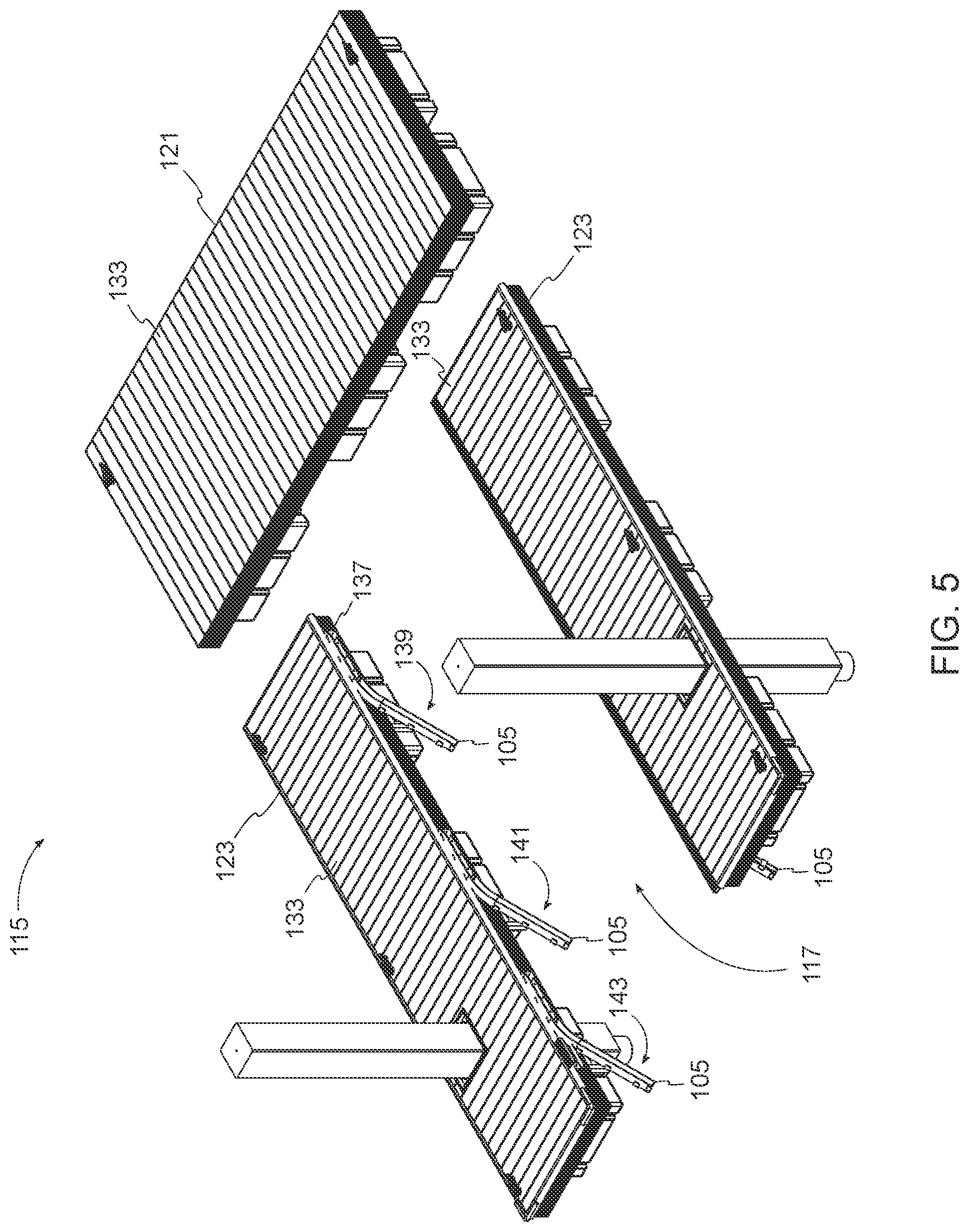 Patent US12305347 Figure 5 – Marine rail lift system
