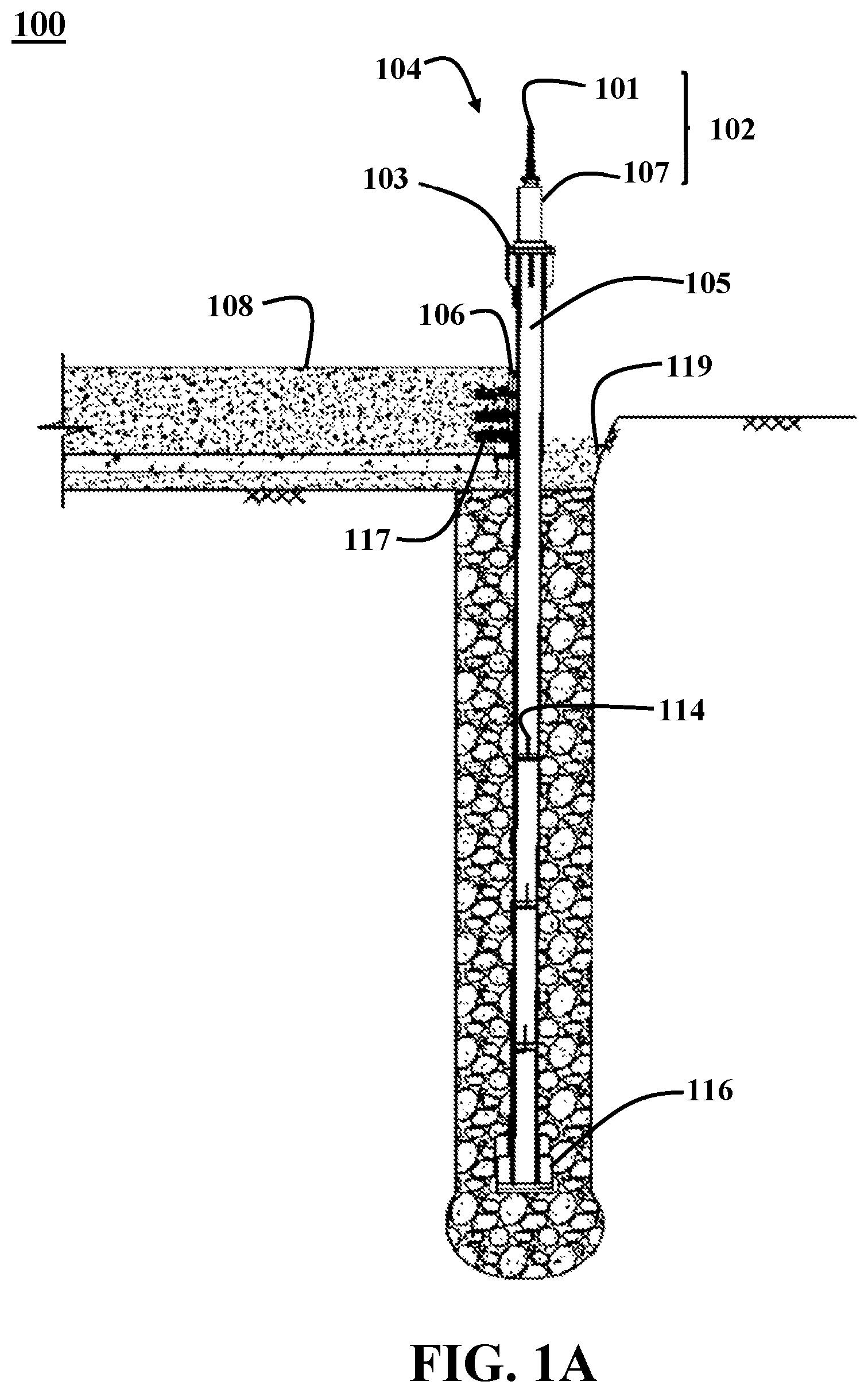 Patent US12305349 — Lifting and repairing foundations — Figure 1
