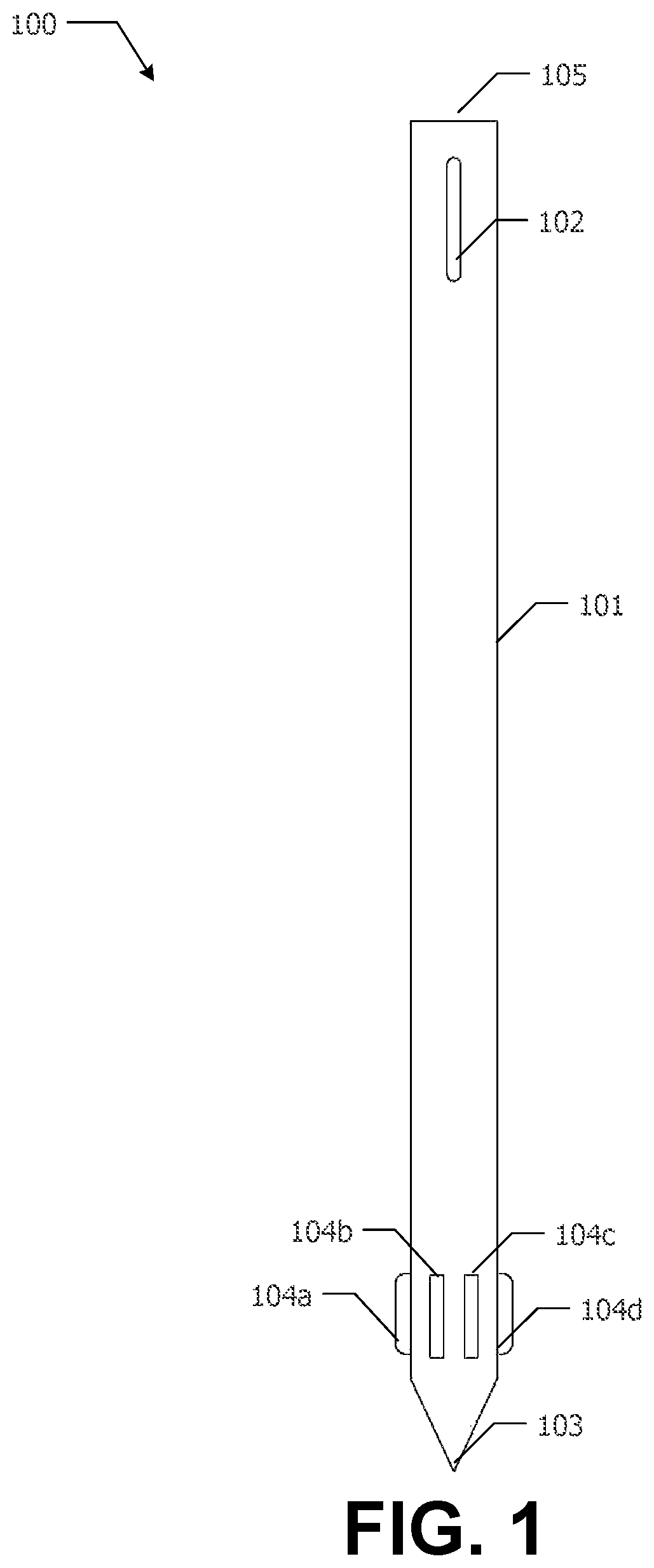 Patent US12305351 Figure 1 – Self-installing hammer drill SDS grounding rod