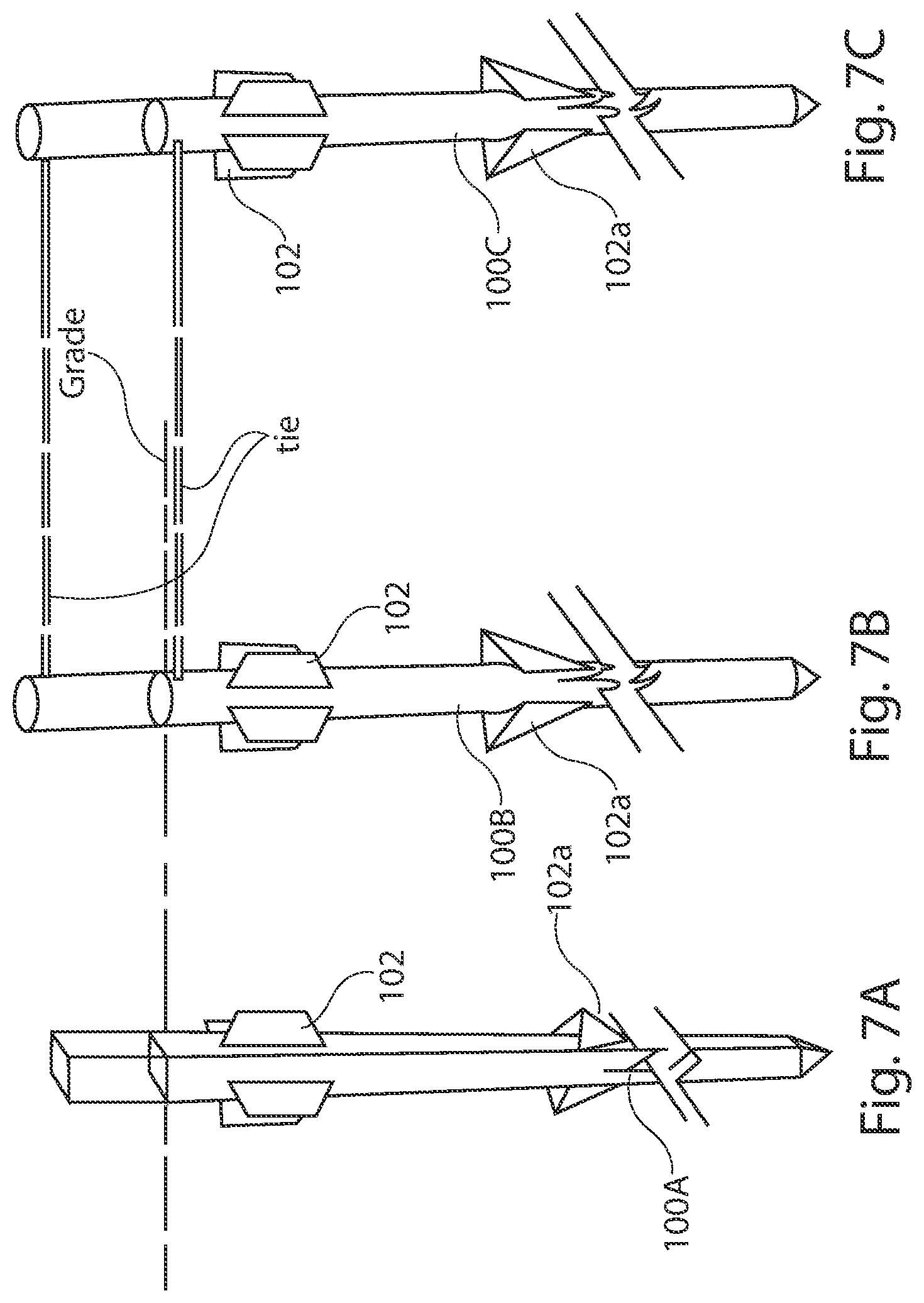 Patent US12305352 Figure 4 – Ground mounting assembly