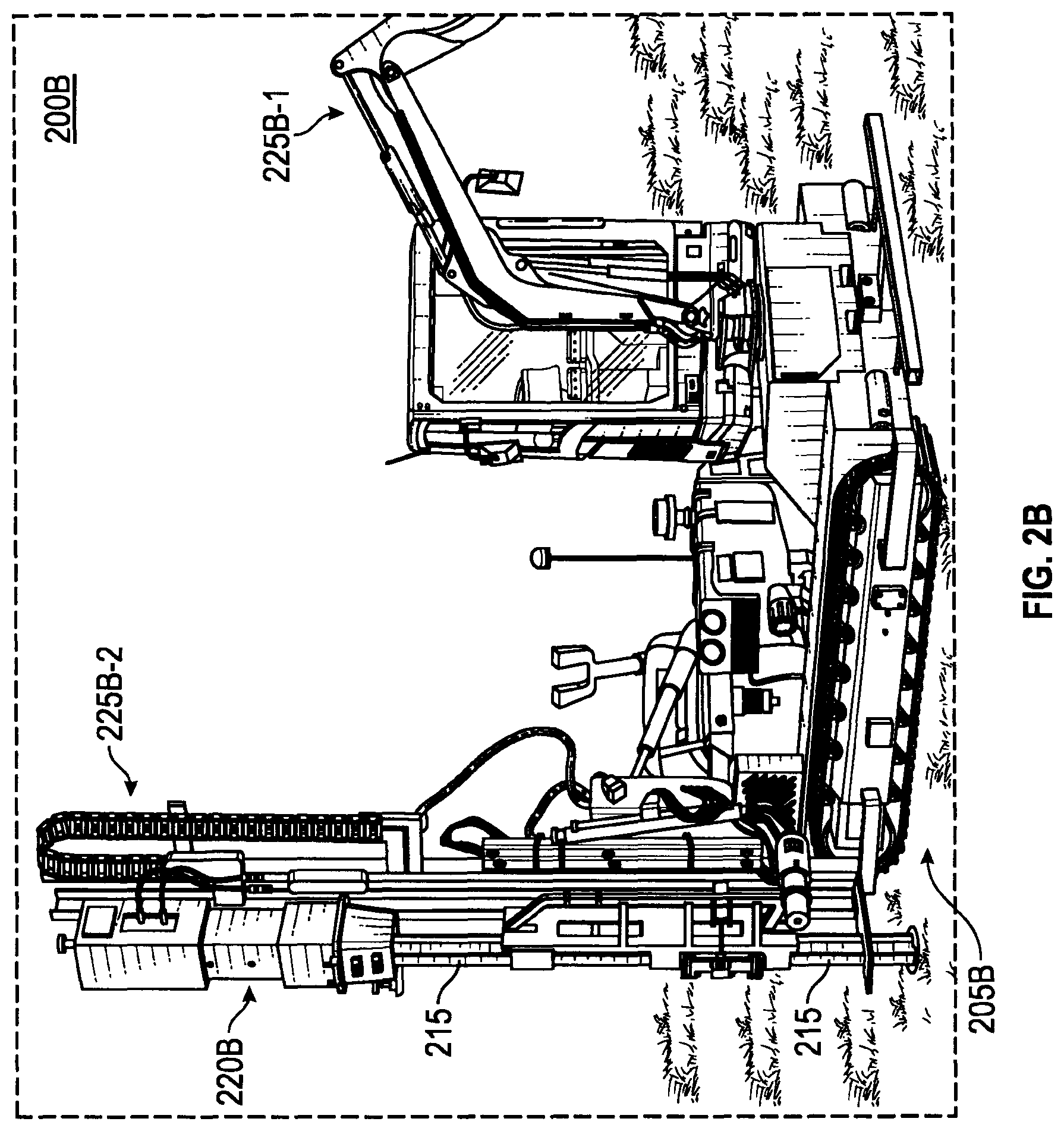 Patent US12305353 Figure 3 – Pile platforms for autonomous pile driver vehicle
