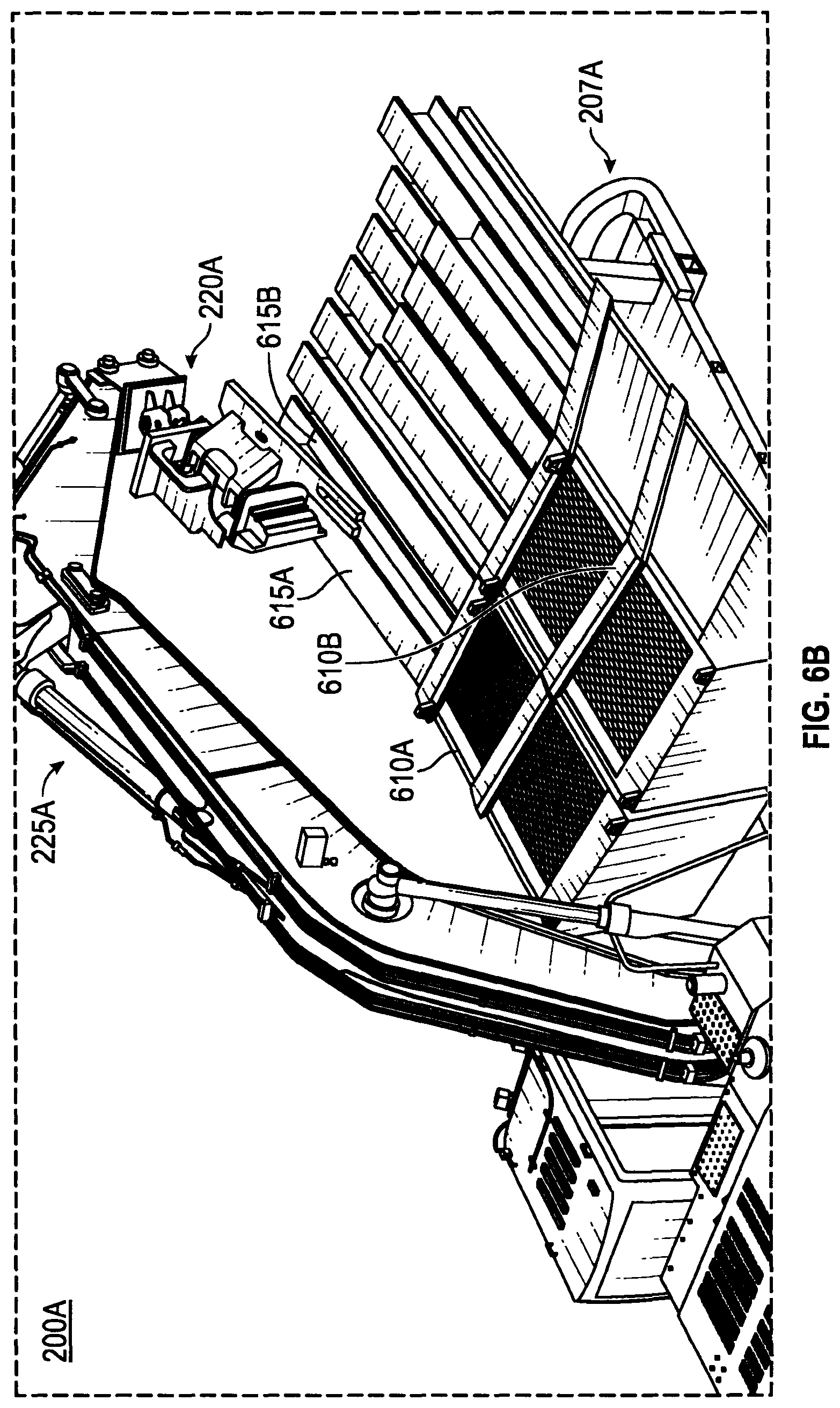 Patent US12305353 Figure 9 – Pile platforms for autonomous pile driver vehicle