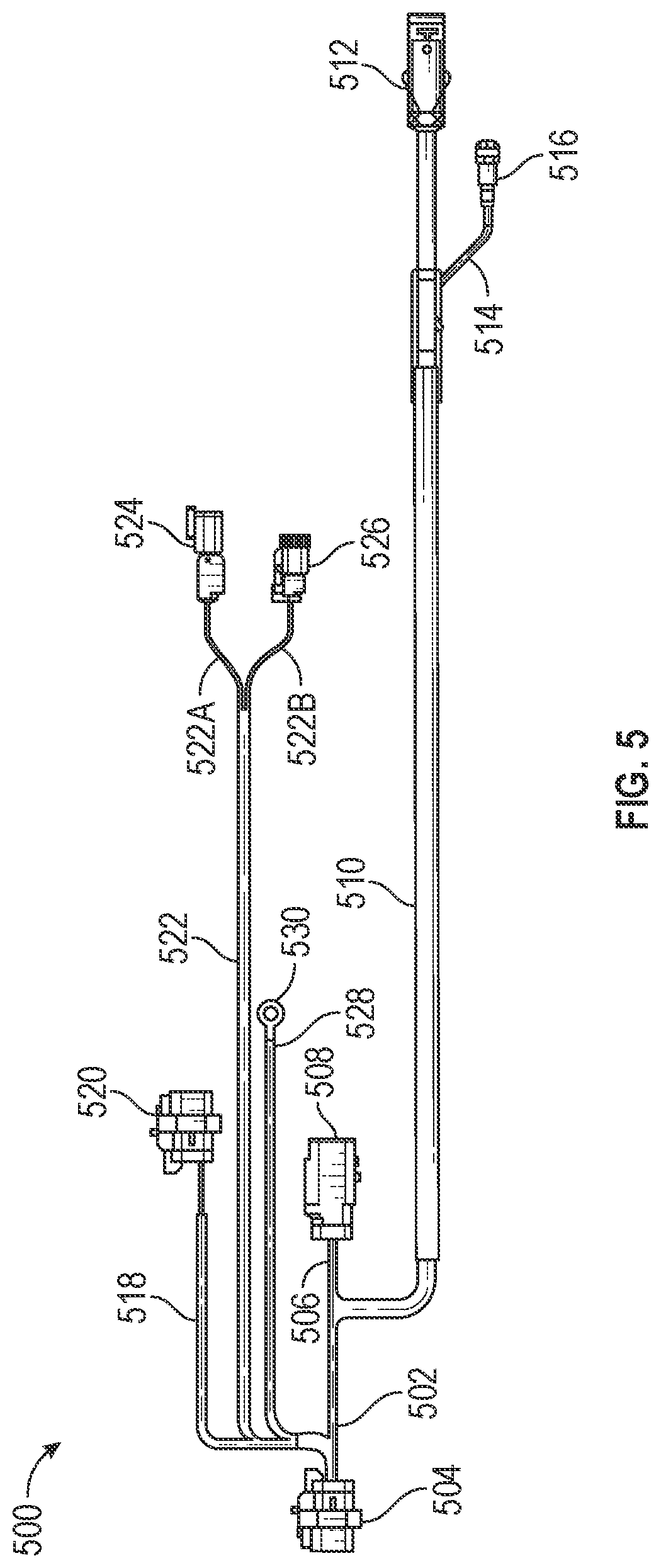 Patent US12305354 Figure 5 – Method of retrofitting an excavator with a tiltrotor using a split connector