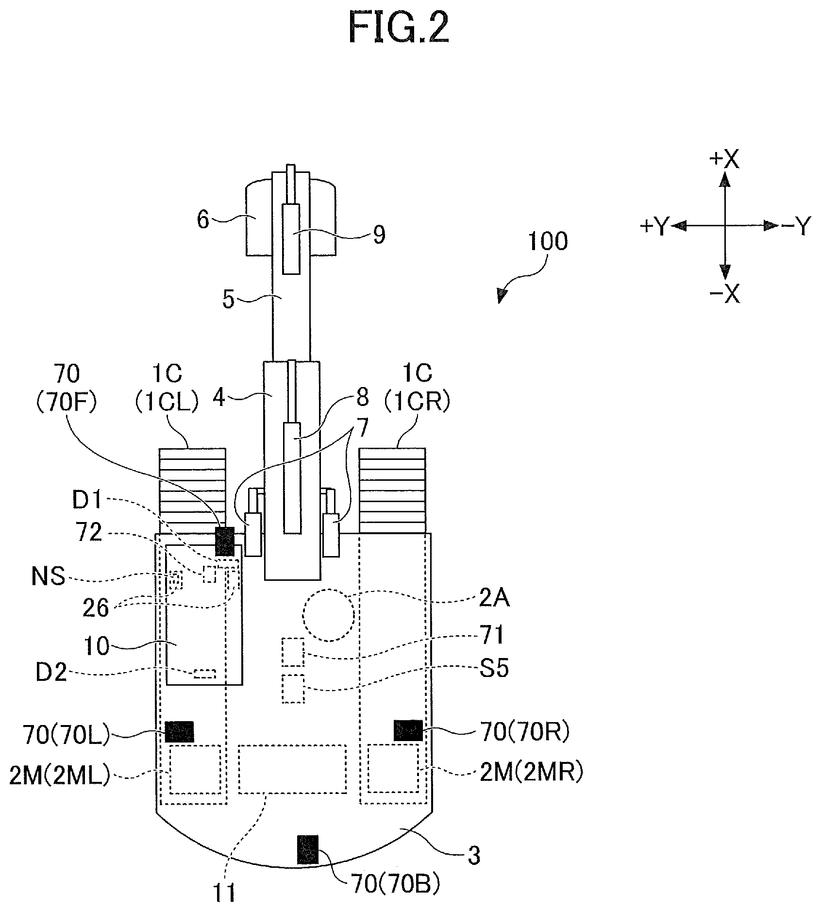 Patent US12305356 Figure 2 – Shovel