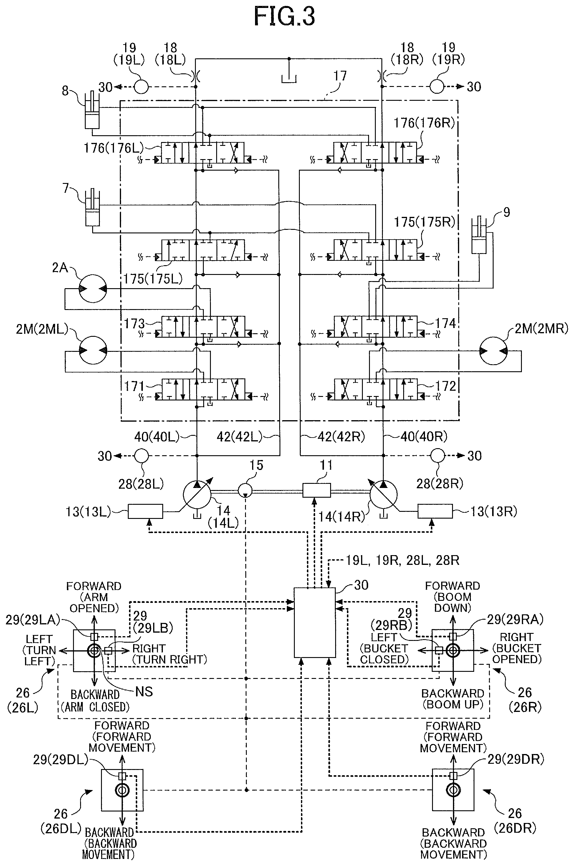 Patent US12305356 Figure 3 – Shovel