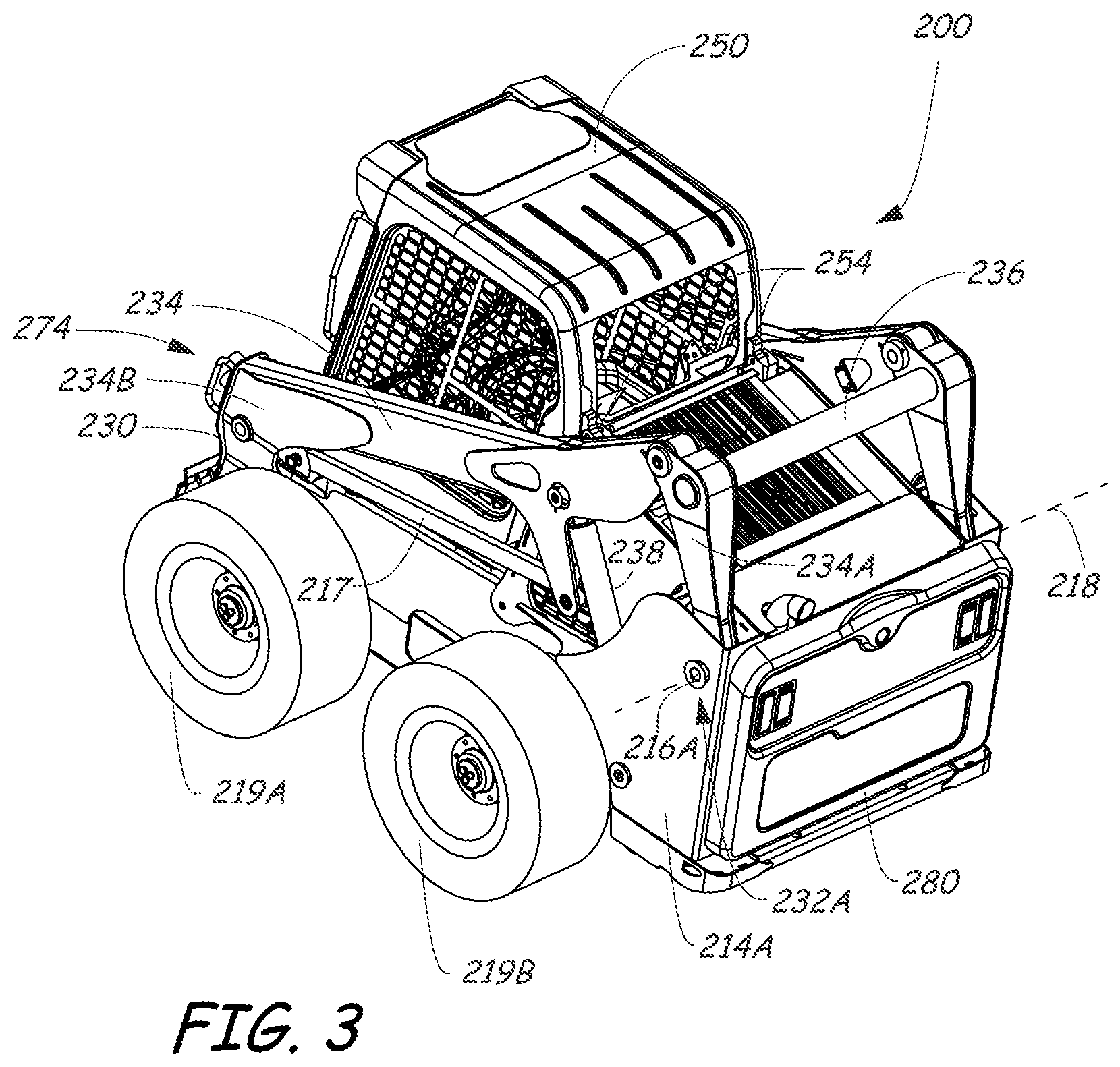 Patent US12305364 Figure 3 – Control of multiple power machines