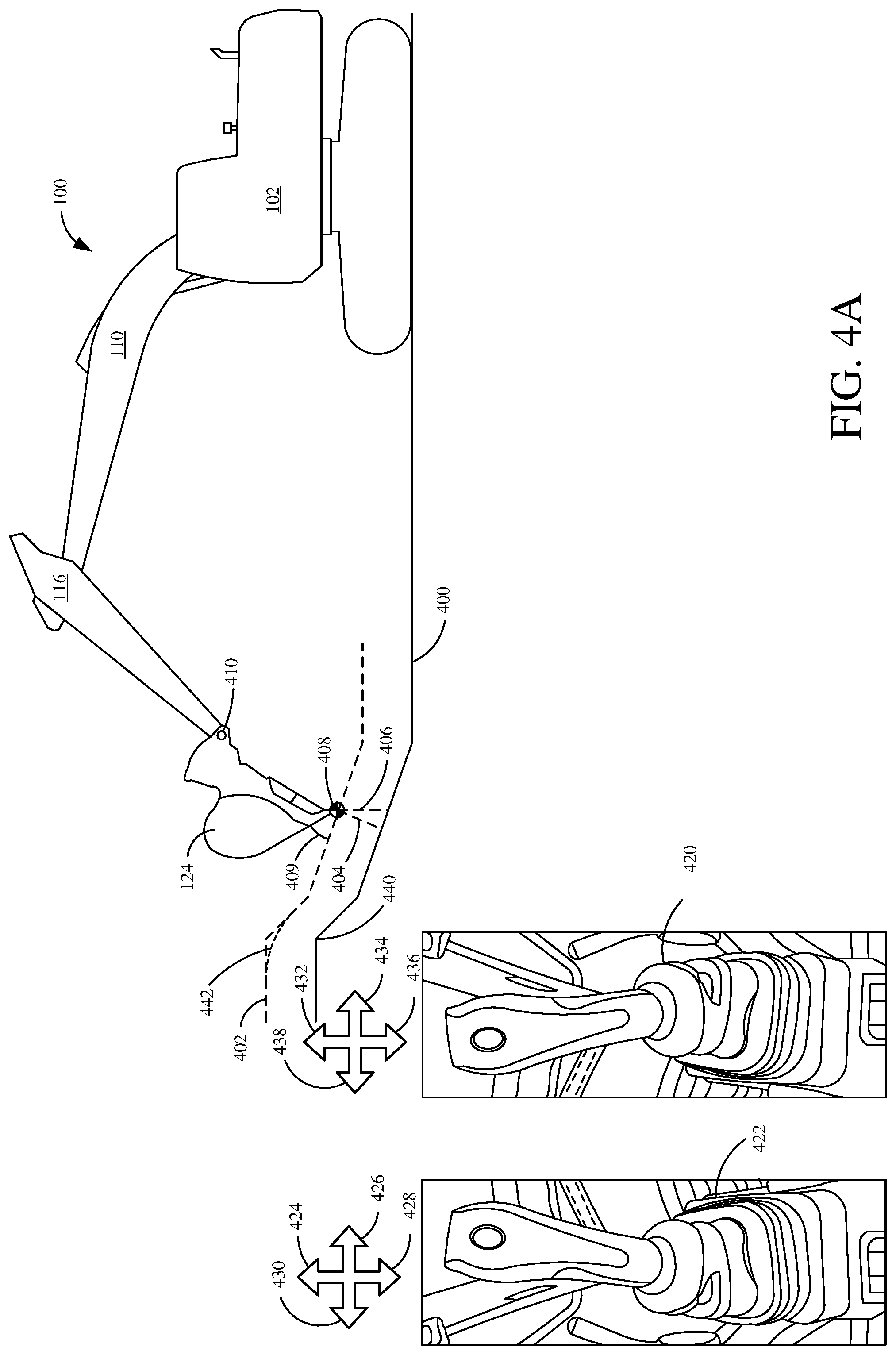 Patent US12305368 Figure 4 – Mobile machine control system