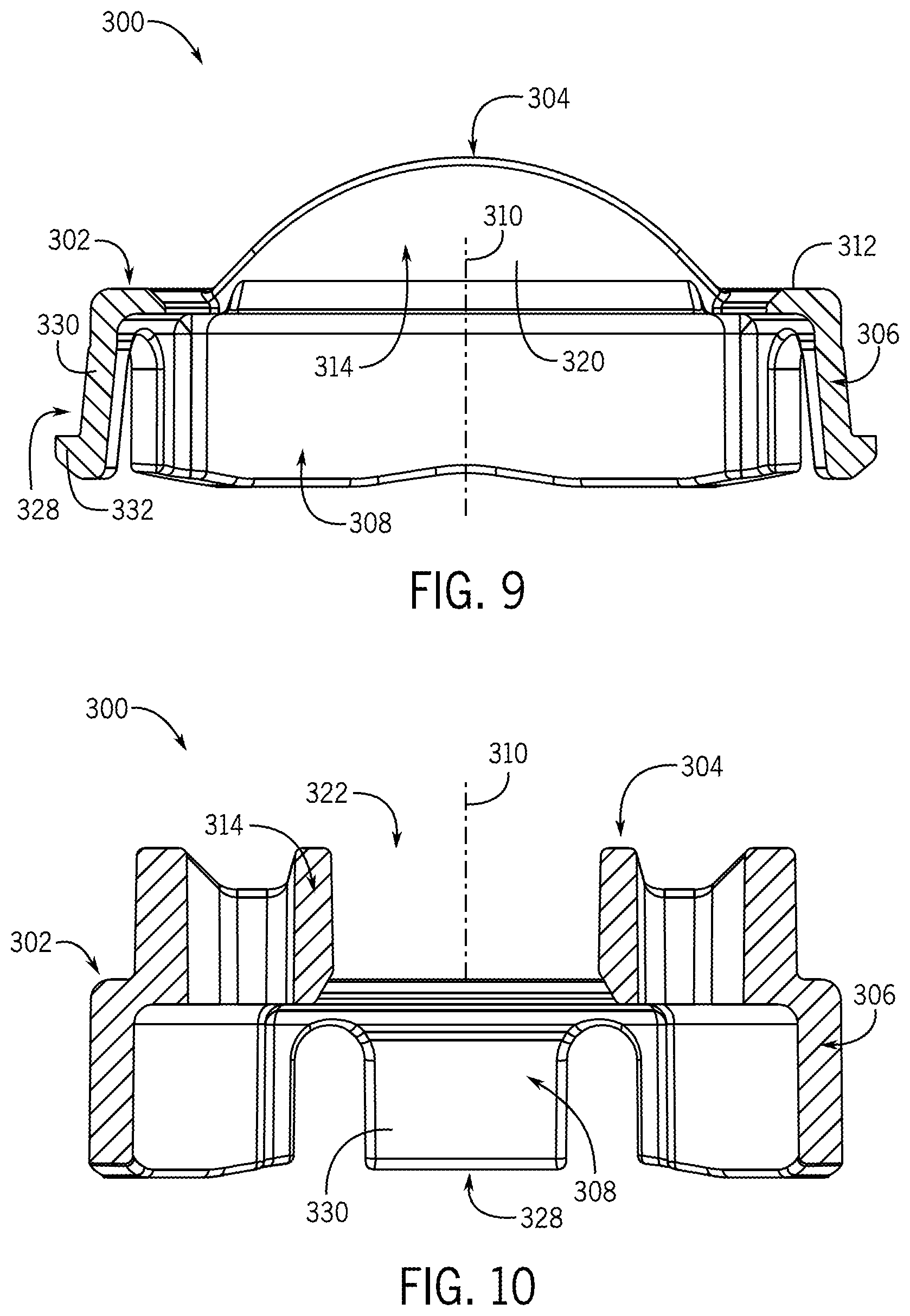 Patent US12305372 Figure 7 – Faucet assembly with friction ring