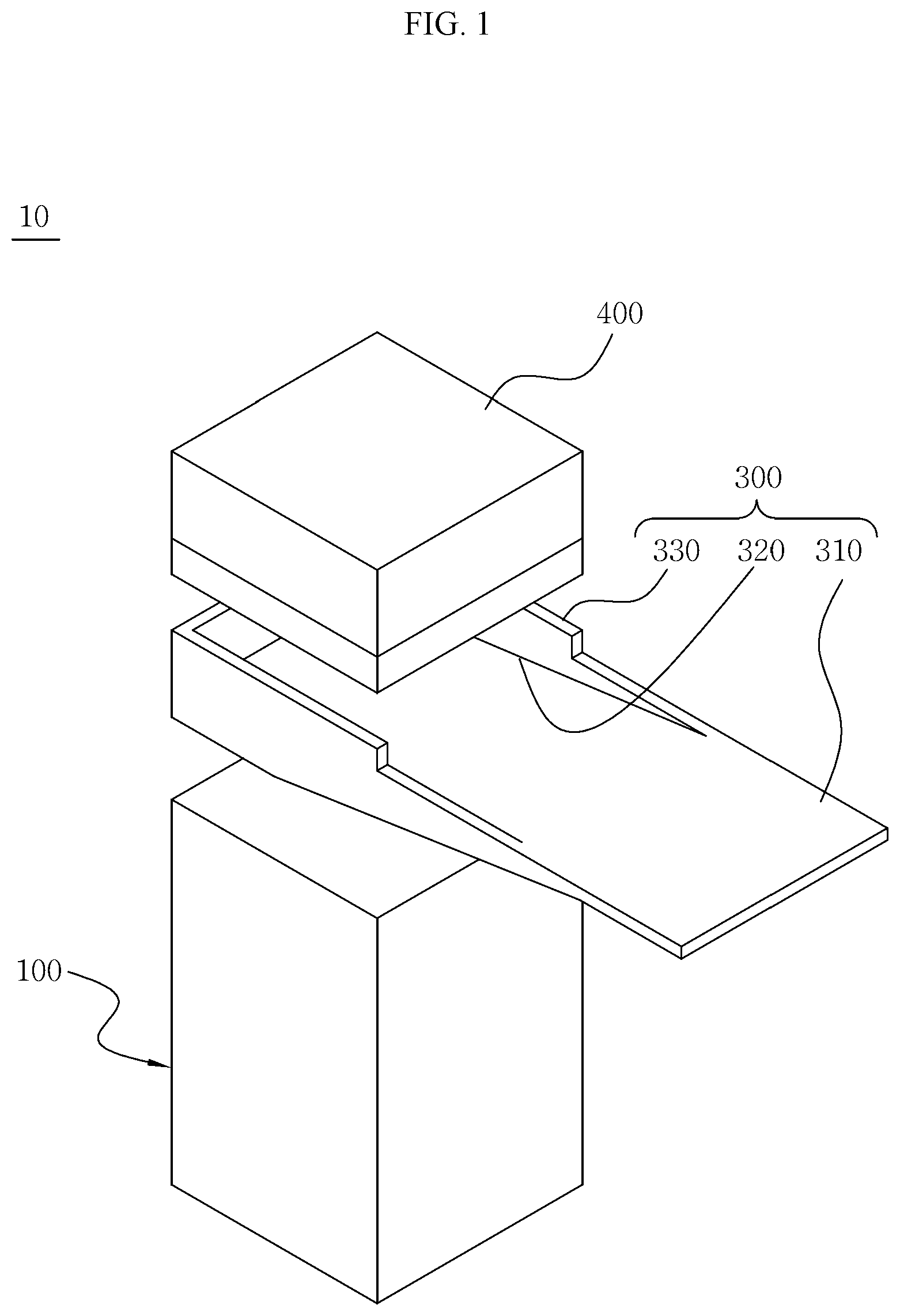 Patent US12305373 — Sanitary faucet — Figure 1
