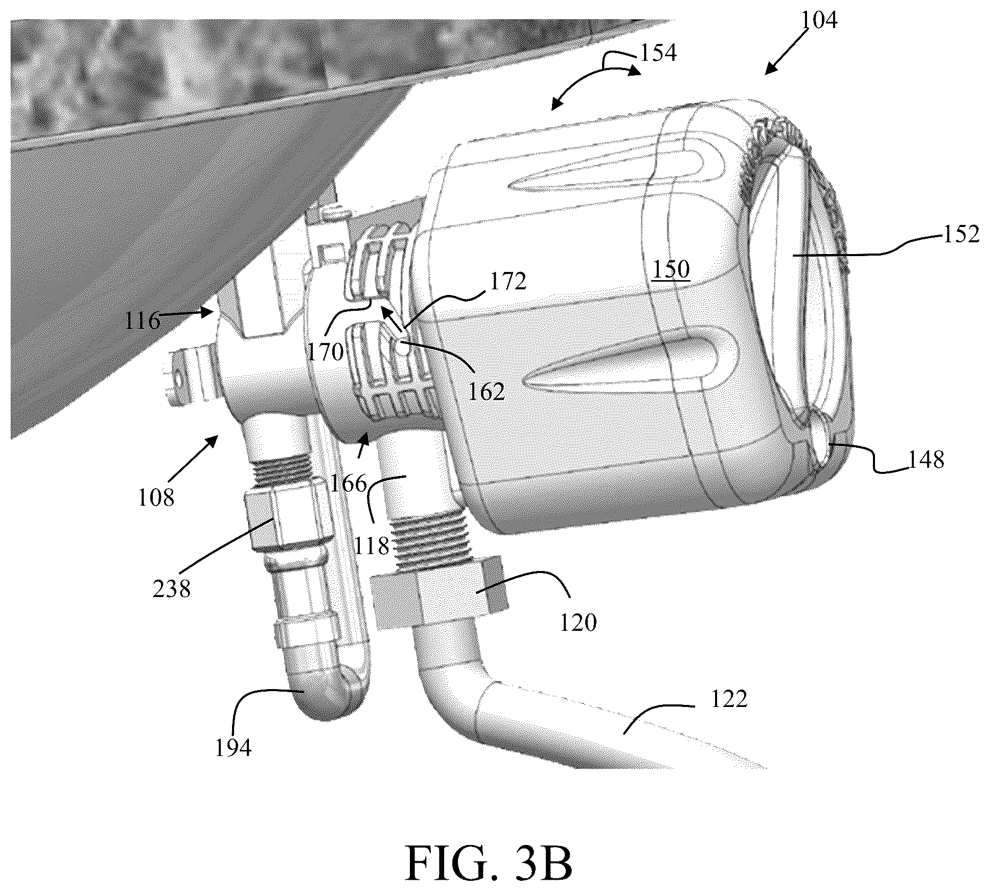 Patent US12305374 Figure 12 – Modularized electronic faucets