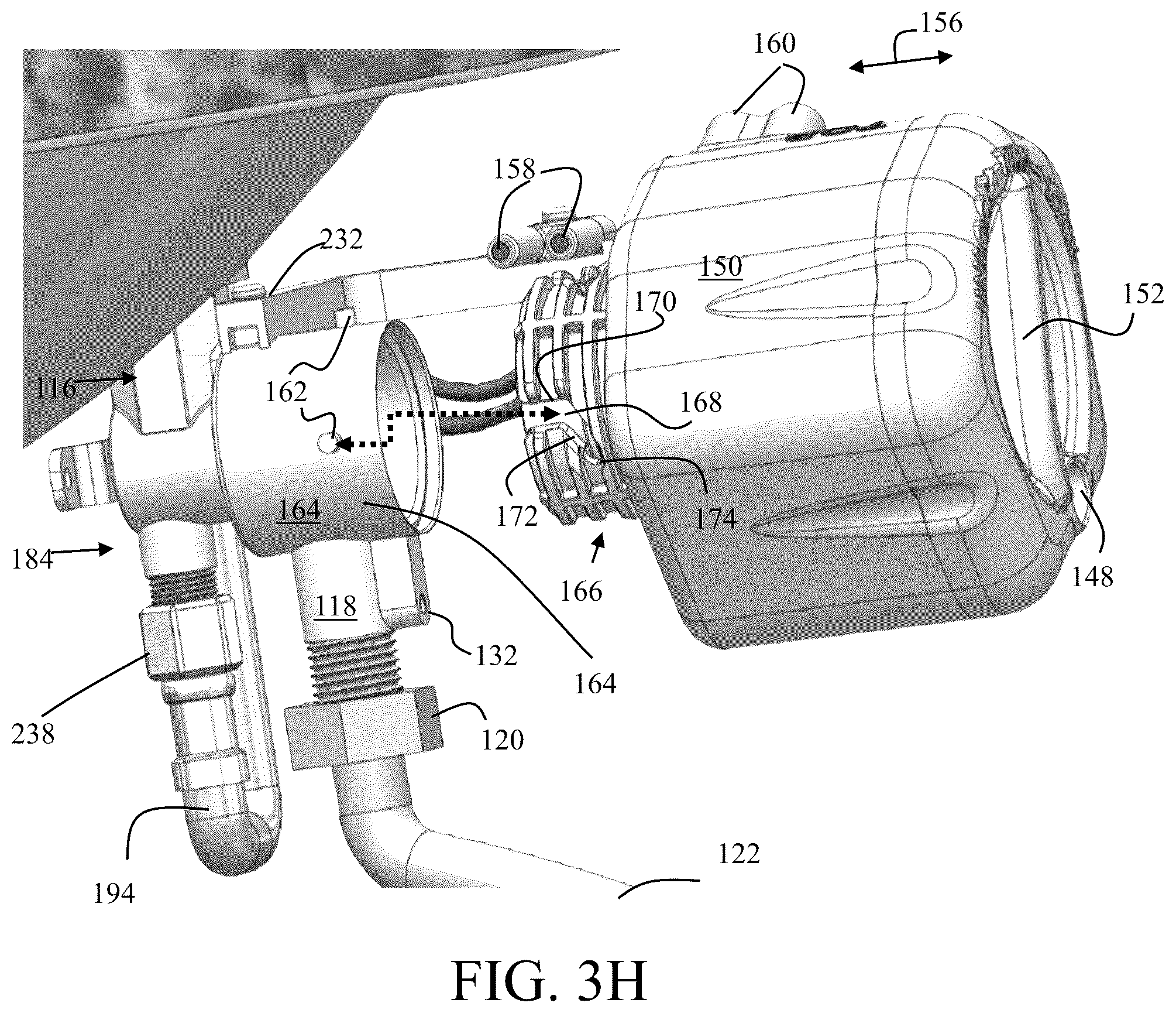 Patent US12305374 Figure 18 – Modularized electronic faucets